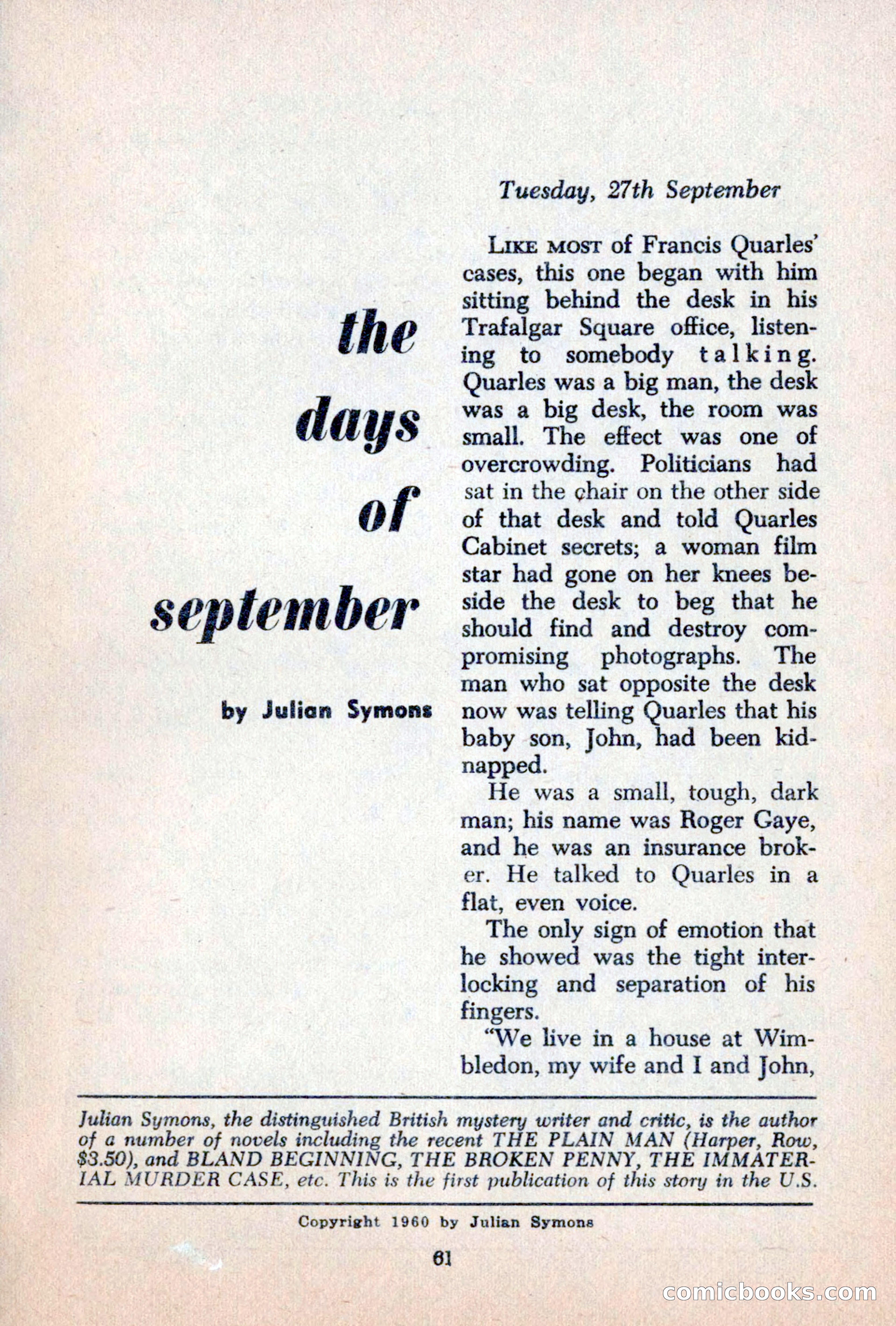 The Saint Mystery Magazine, June 1963 — page 63 of 132
