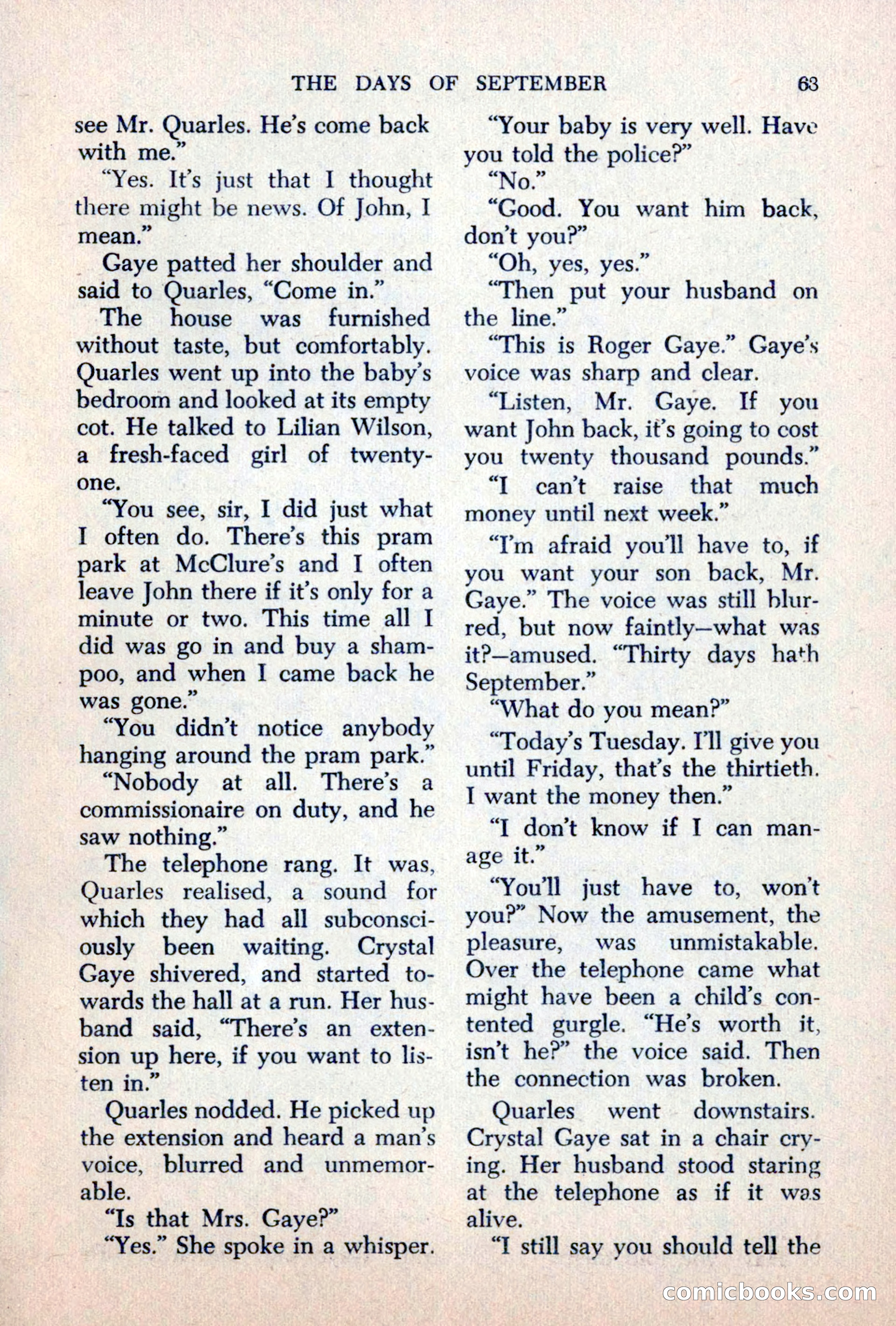 The Saint Mystery Magazine, June 1963 — page 65 of 132