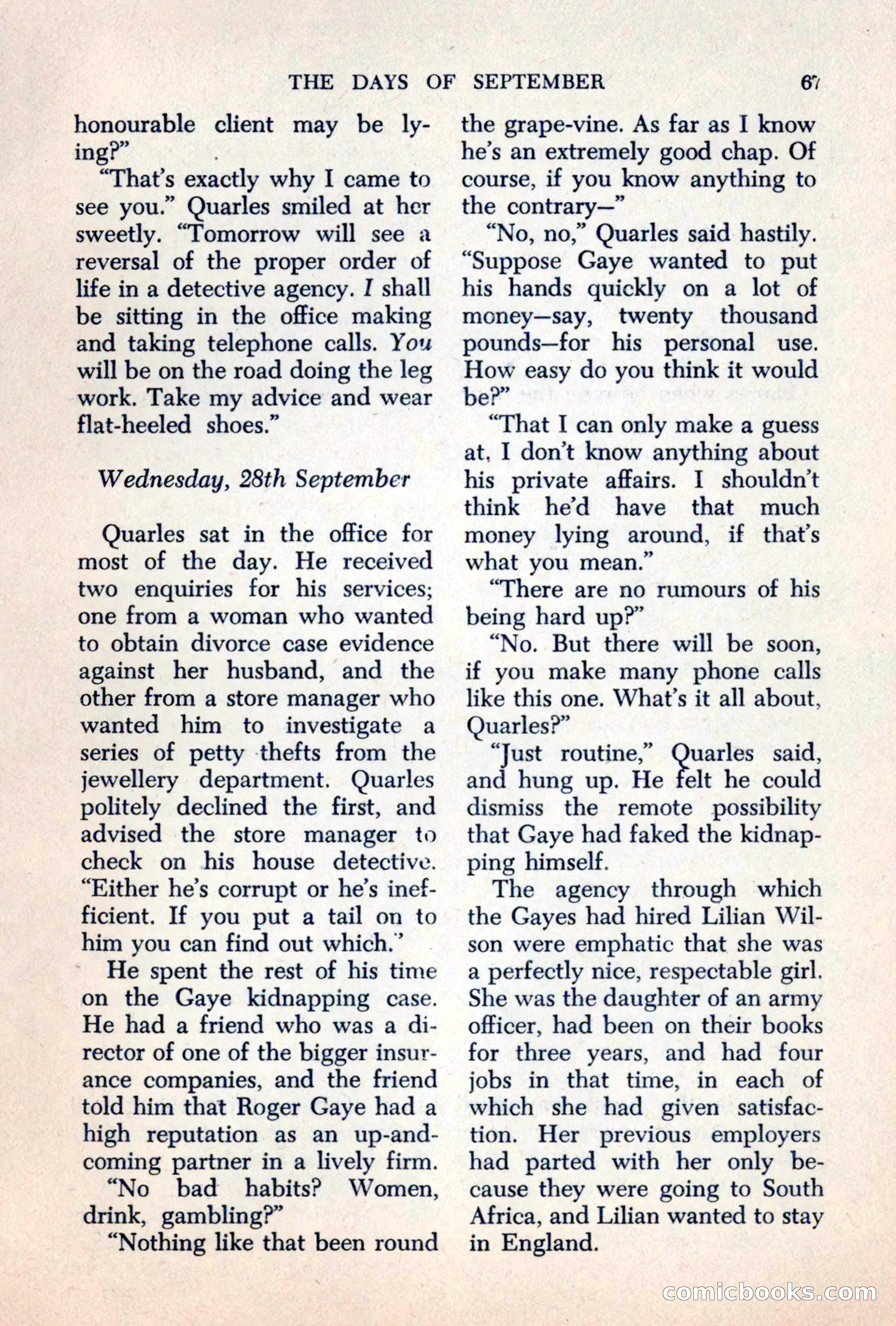 The Saint Mystery Magazine, June 1963 — page 69 of 132