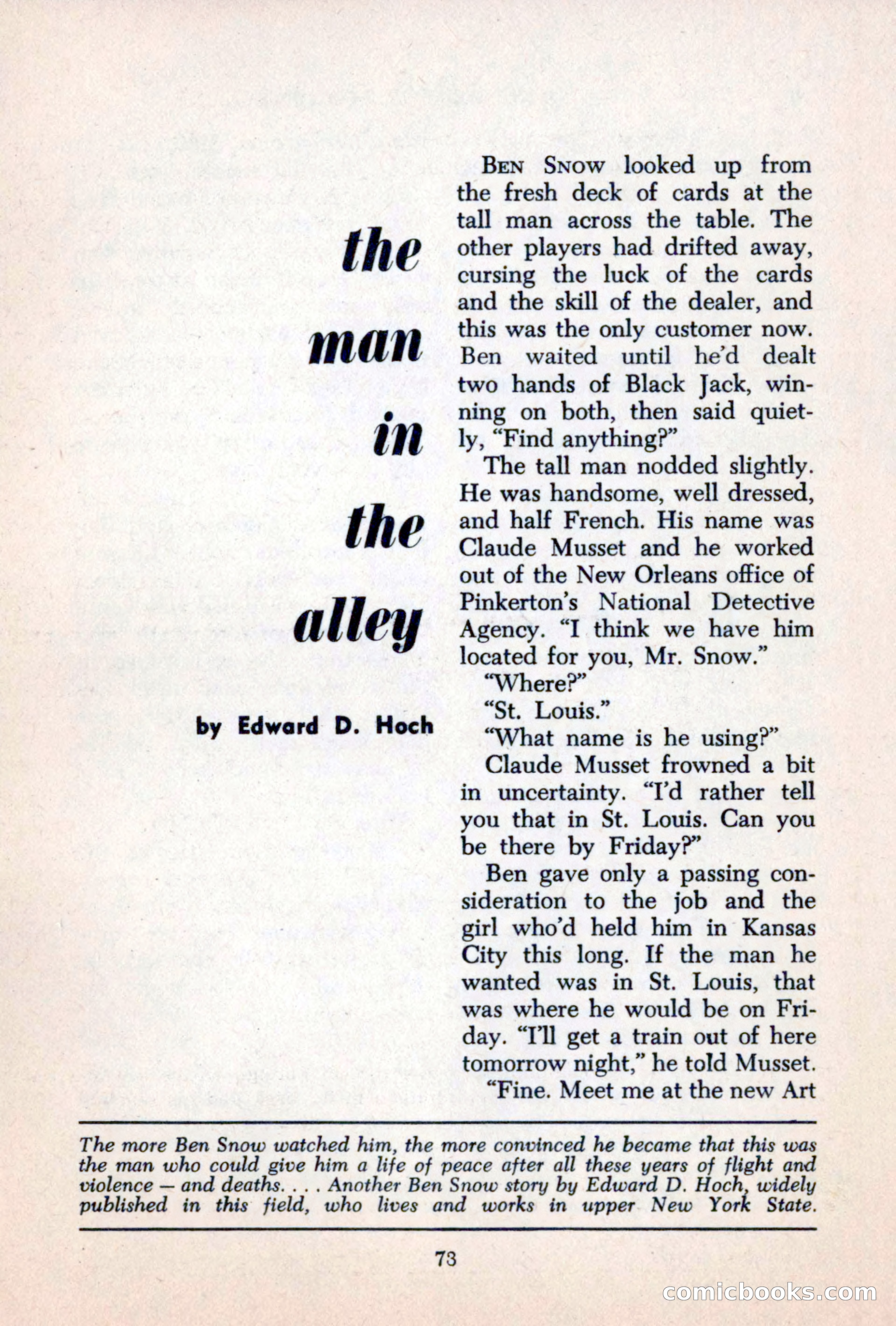 The Saint Mystery Magazine, June 1963 — page 75 of 132