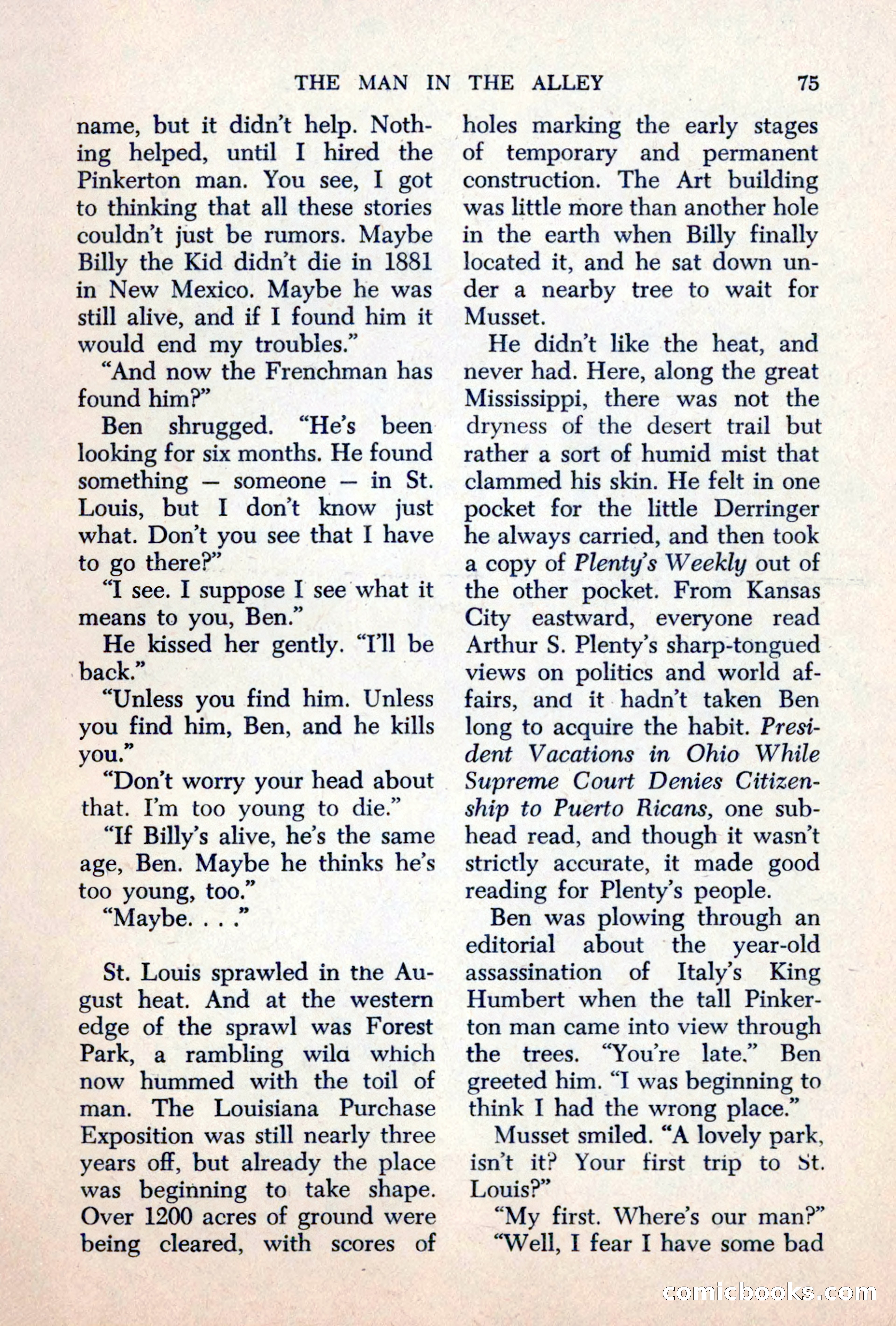 The Saint Mystery Magazine, June 1963 — page 77 of 132