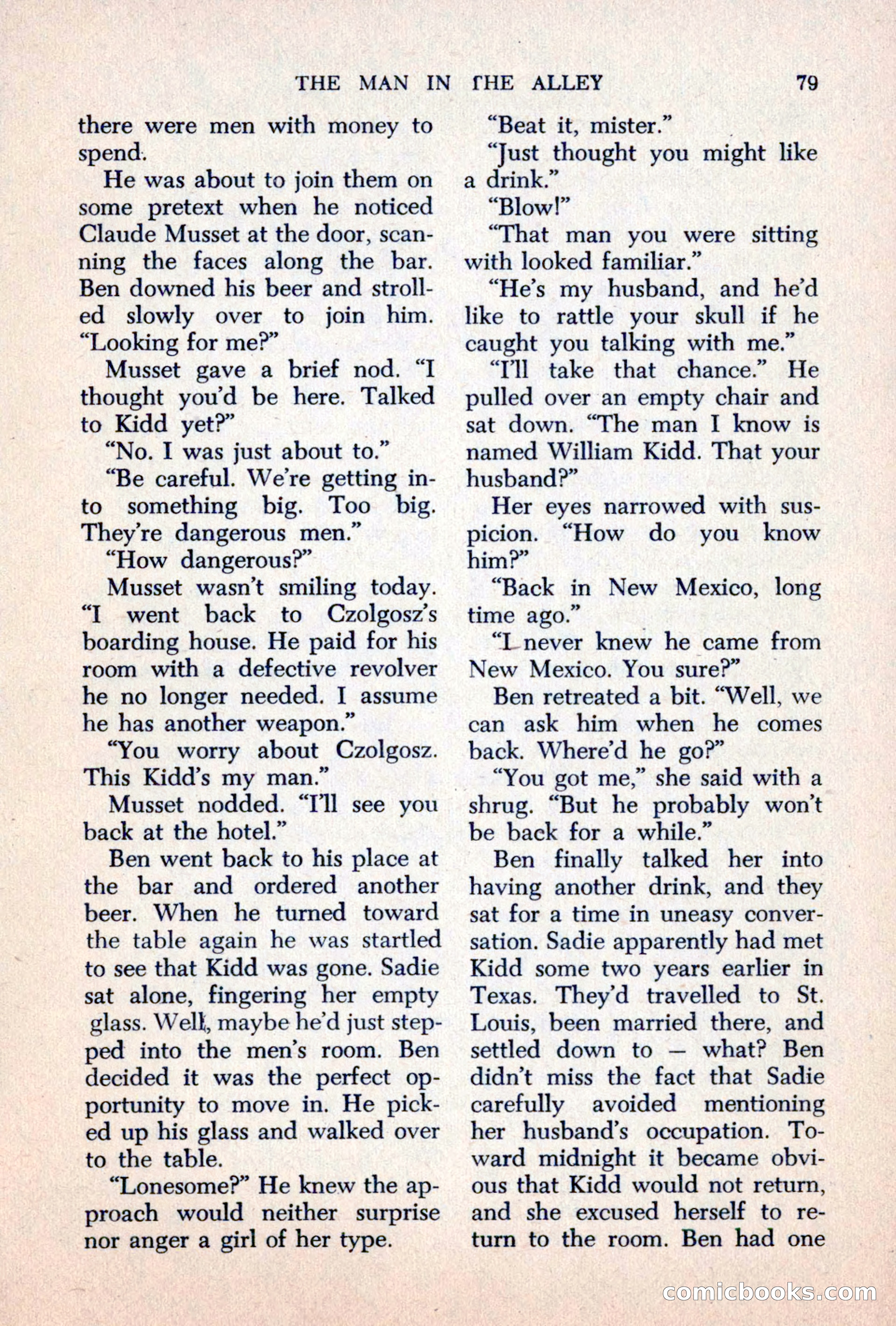 The Saint Mystery Magazine, June 1963 — page 81 of 132