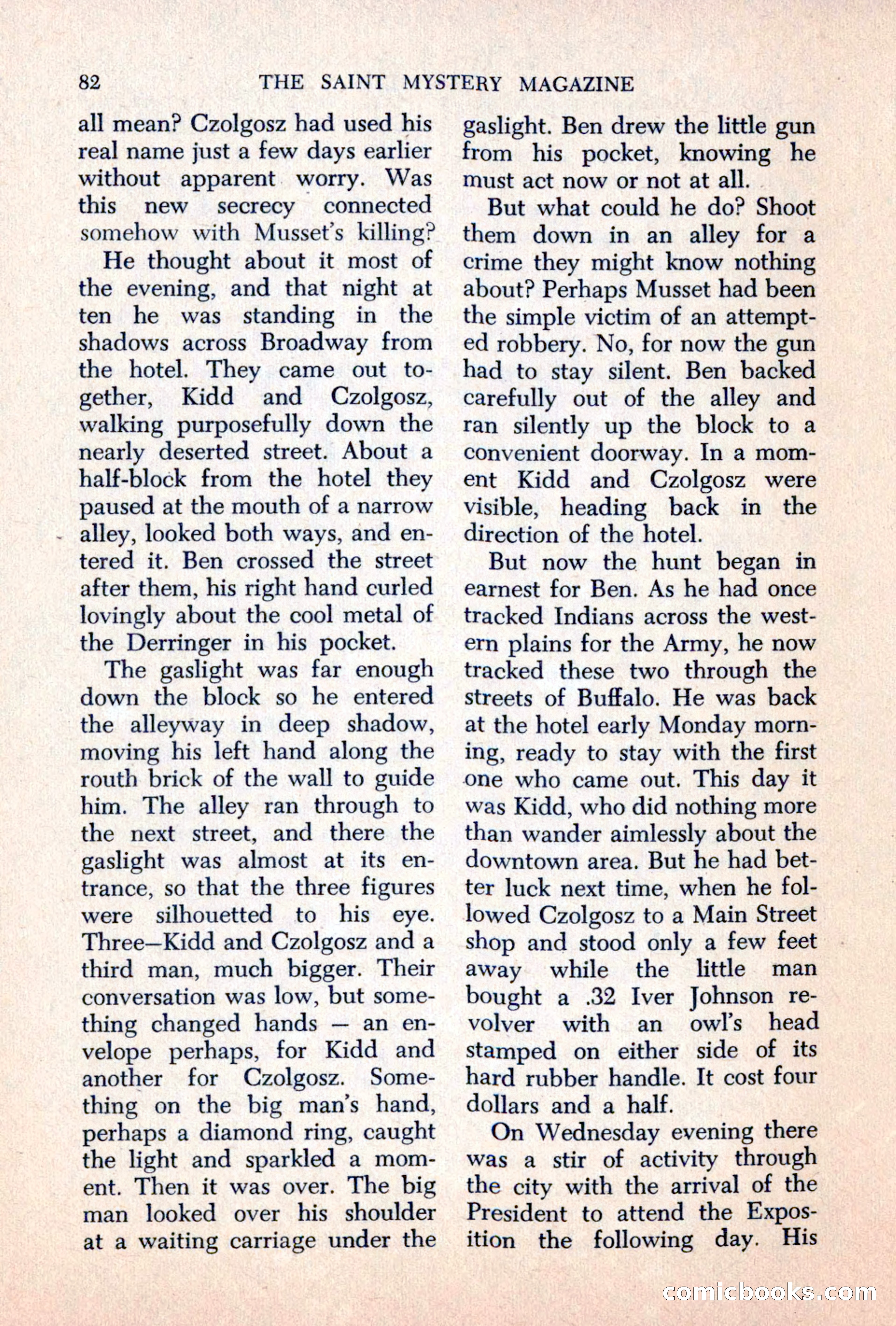 The Saint Mystery Magazine, June 1963 — page 84 of 132