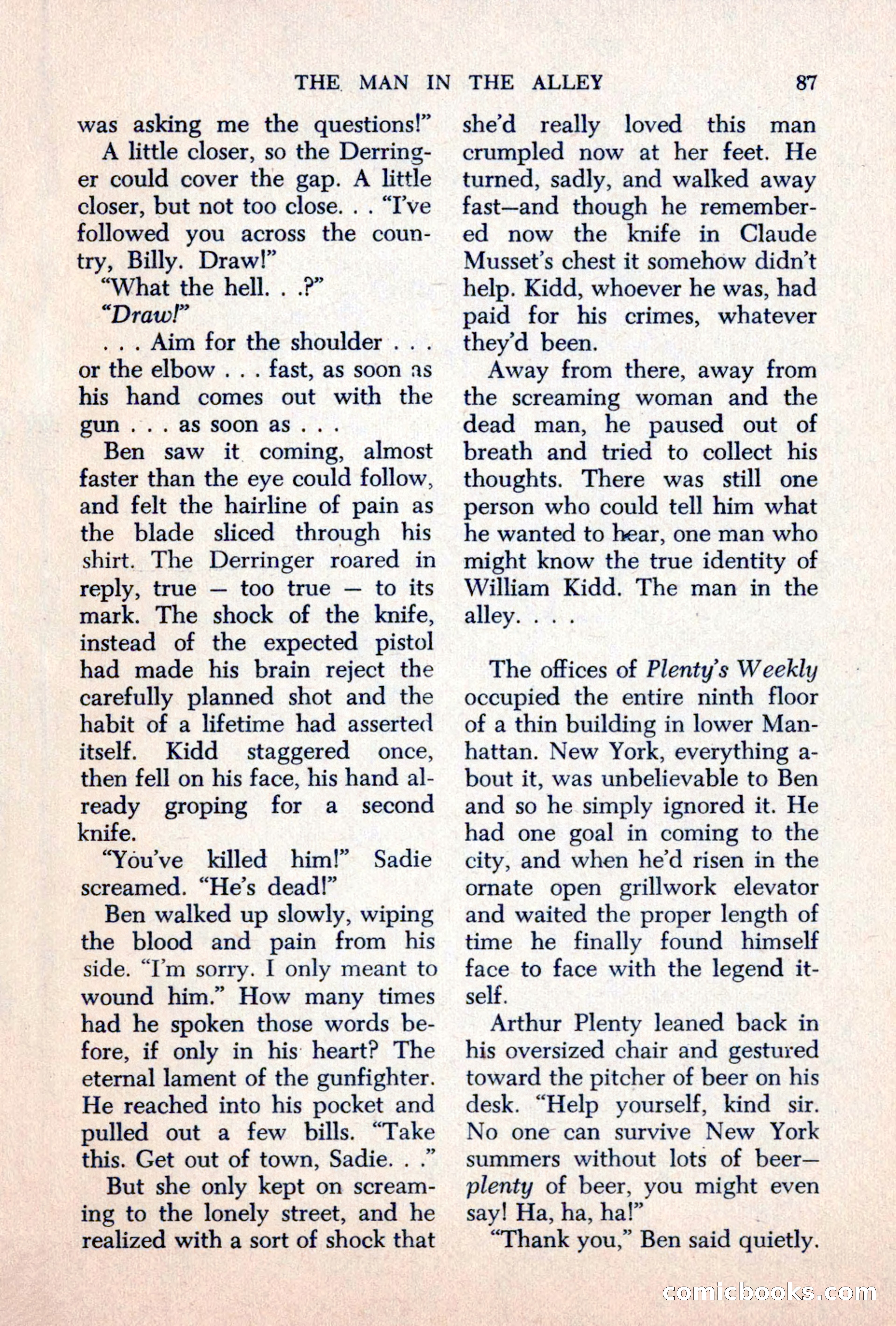 The Saint Mystery Magazine, June 1963 — page 89 of 132