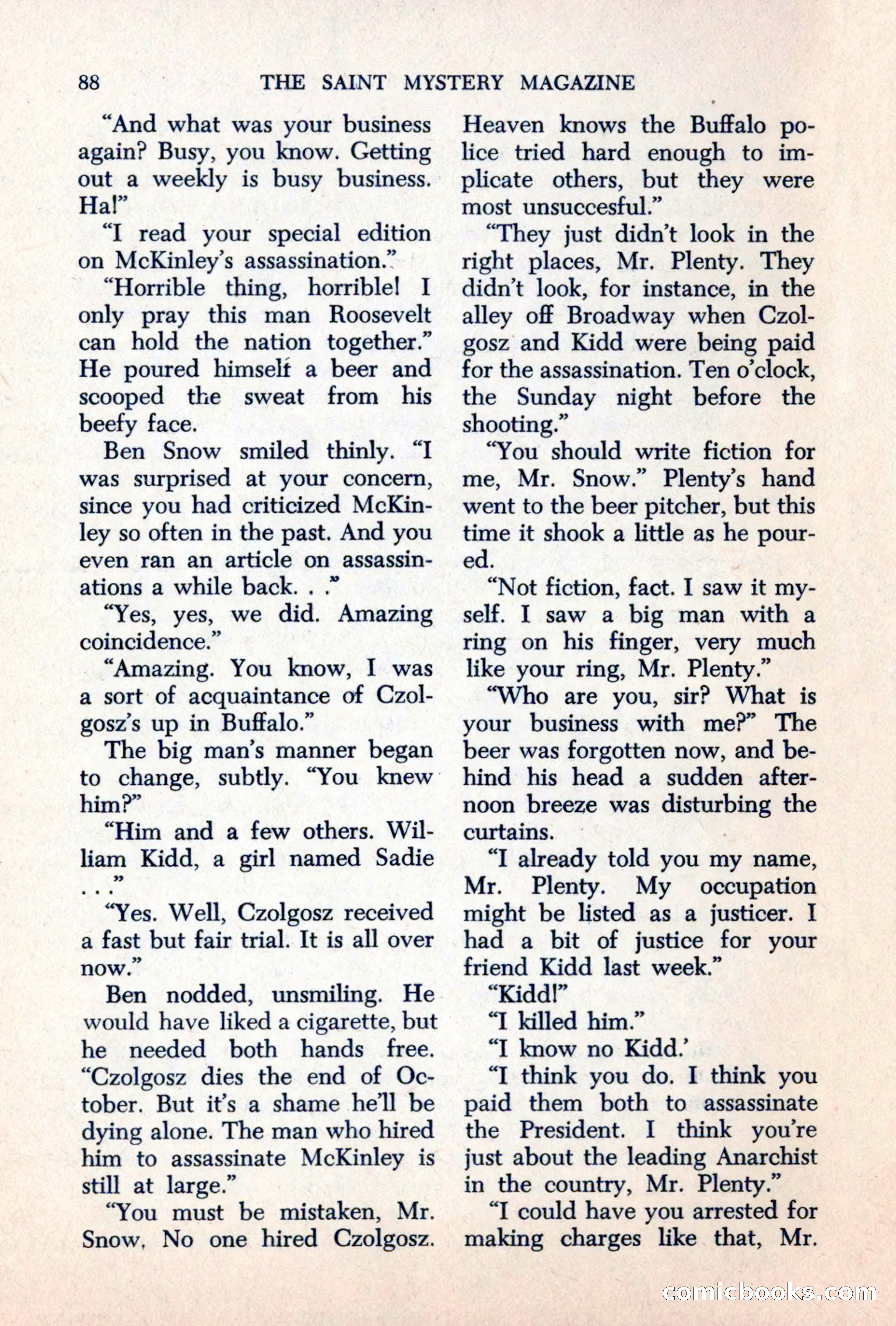 The Saint Mystery Magazine, June 1963 — page 90 of 132