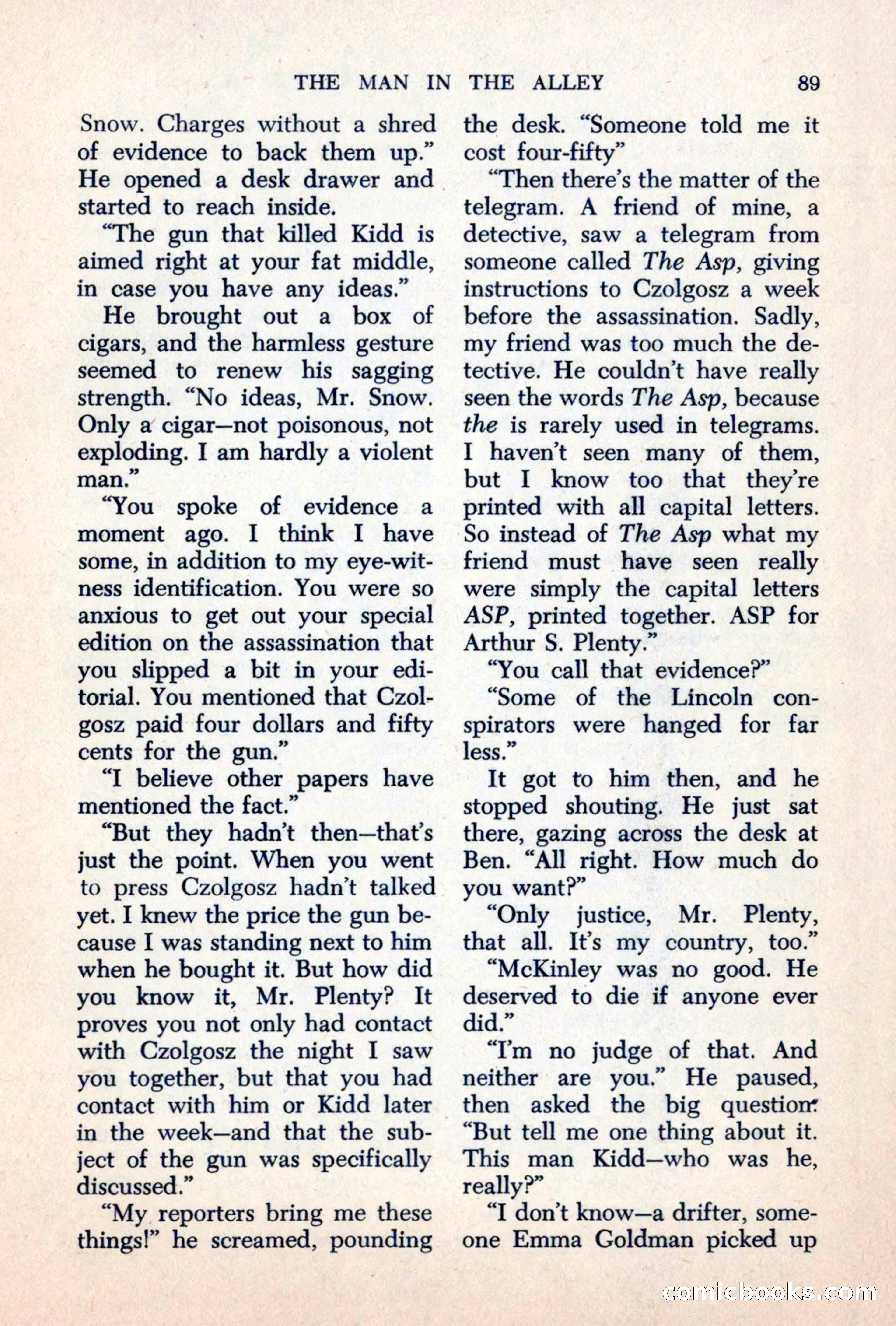 The Saint Mystery Magazine, June 1963 — page 91 of 132