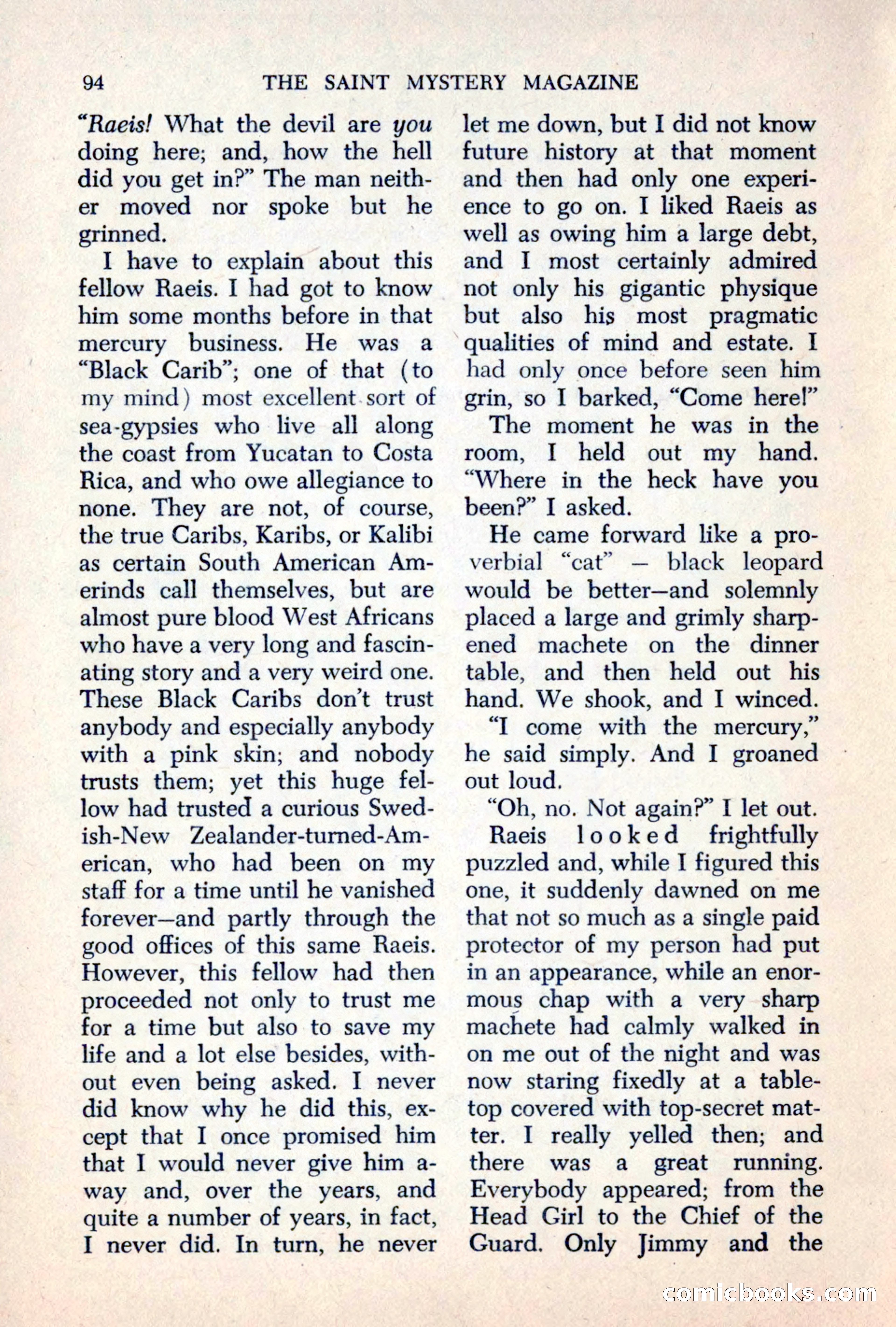 The Saint Mystery Magazine, June 1963 — page 96 of 132