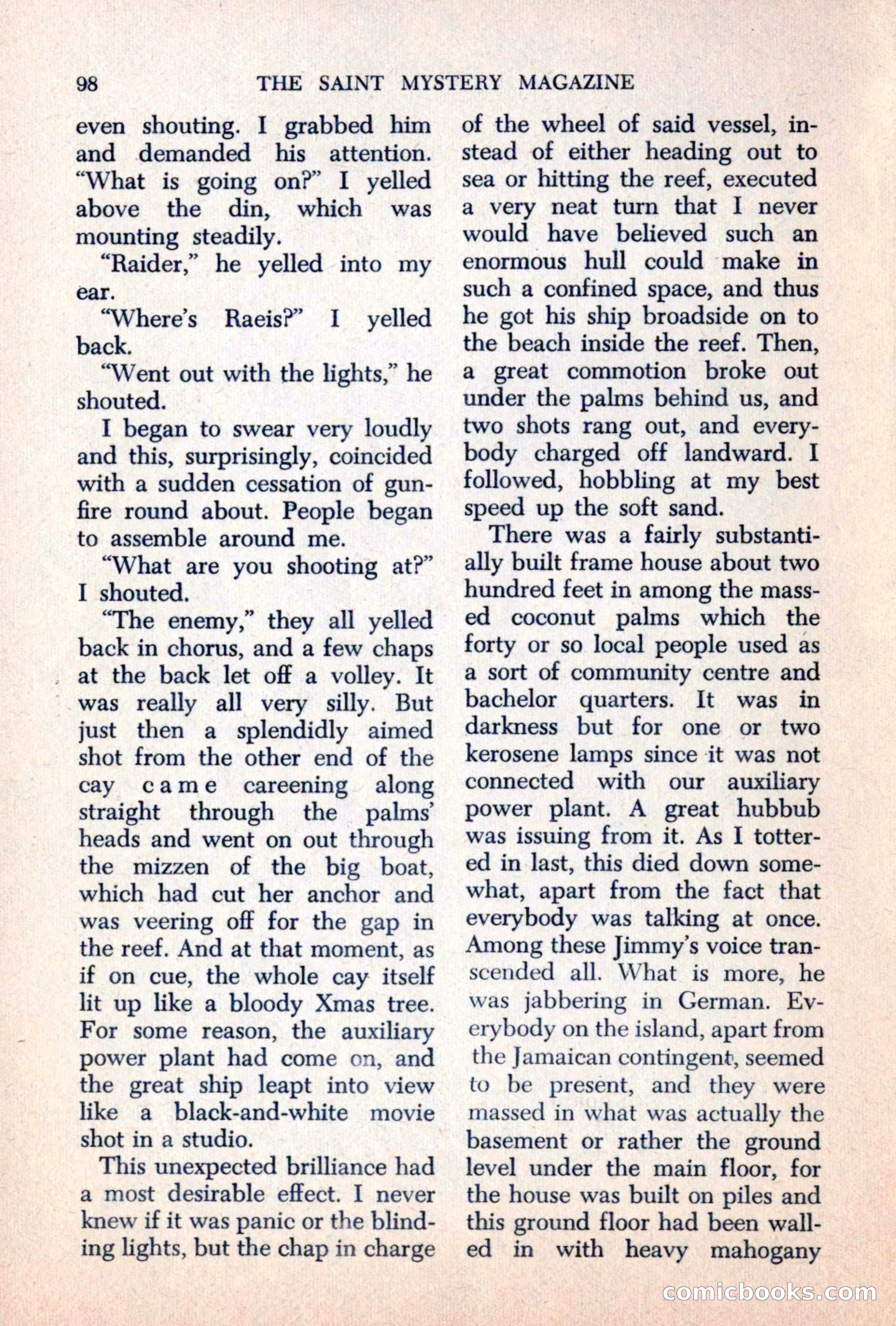 The Saint Mystery Magazine, June 1963 — page 100 of 132