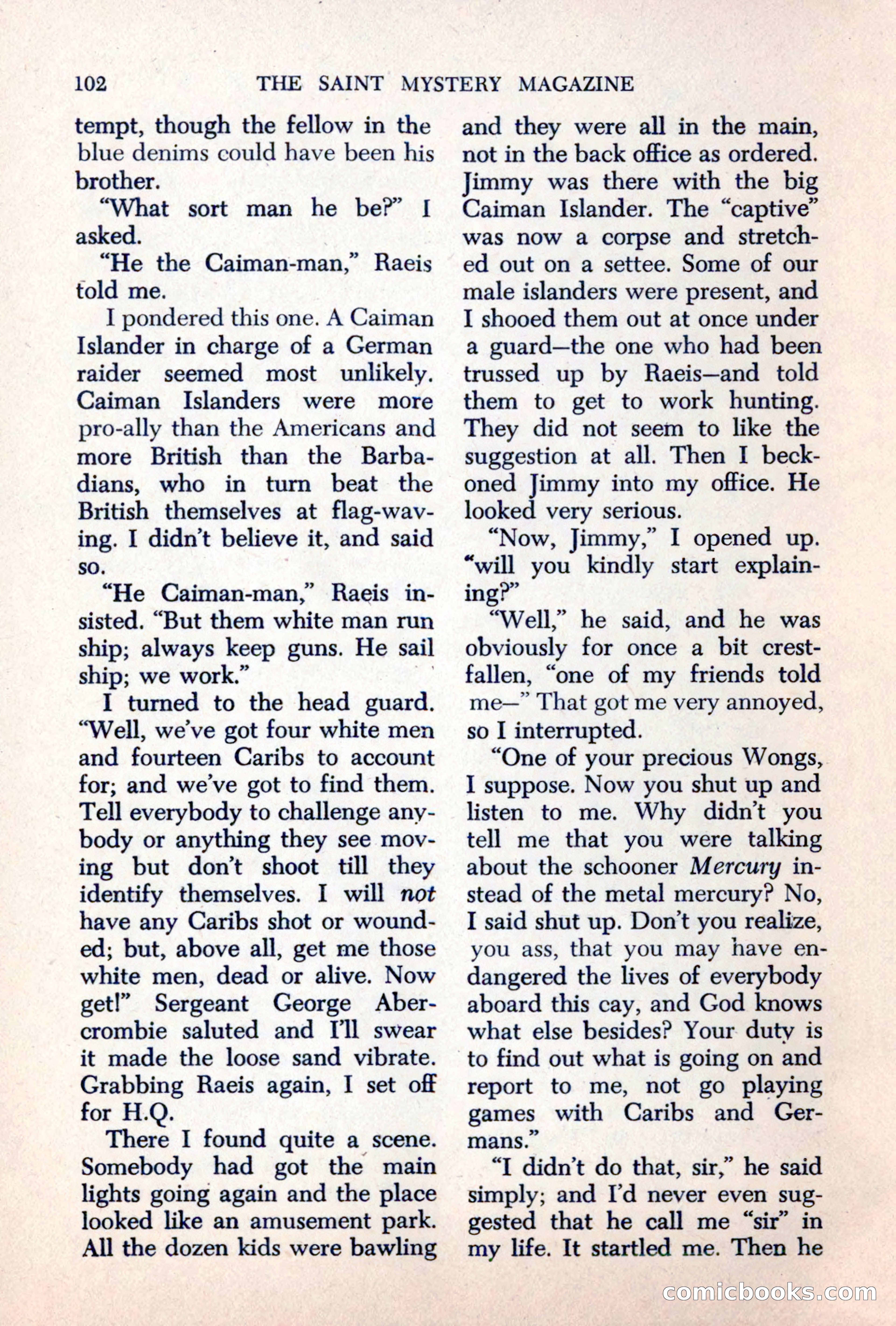 The Saint Mystery Magazine, June 1963 — page 104 of 132