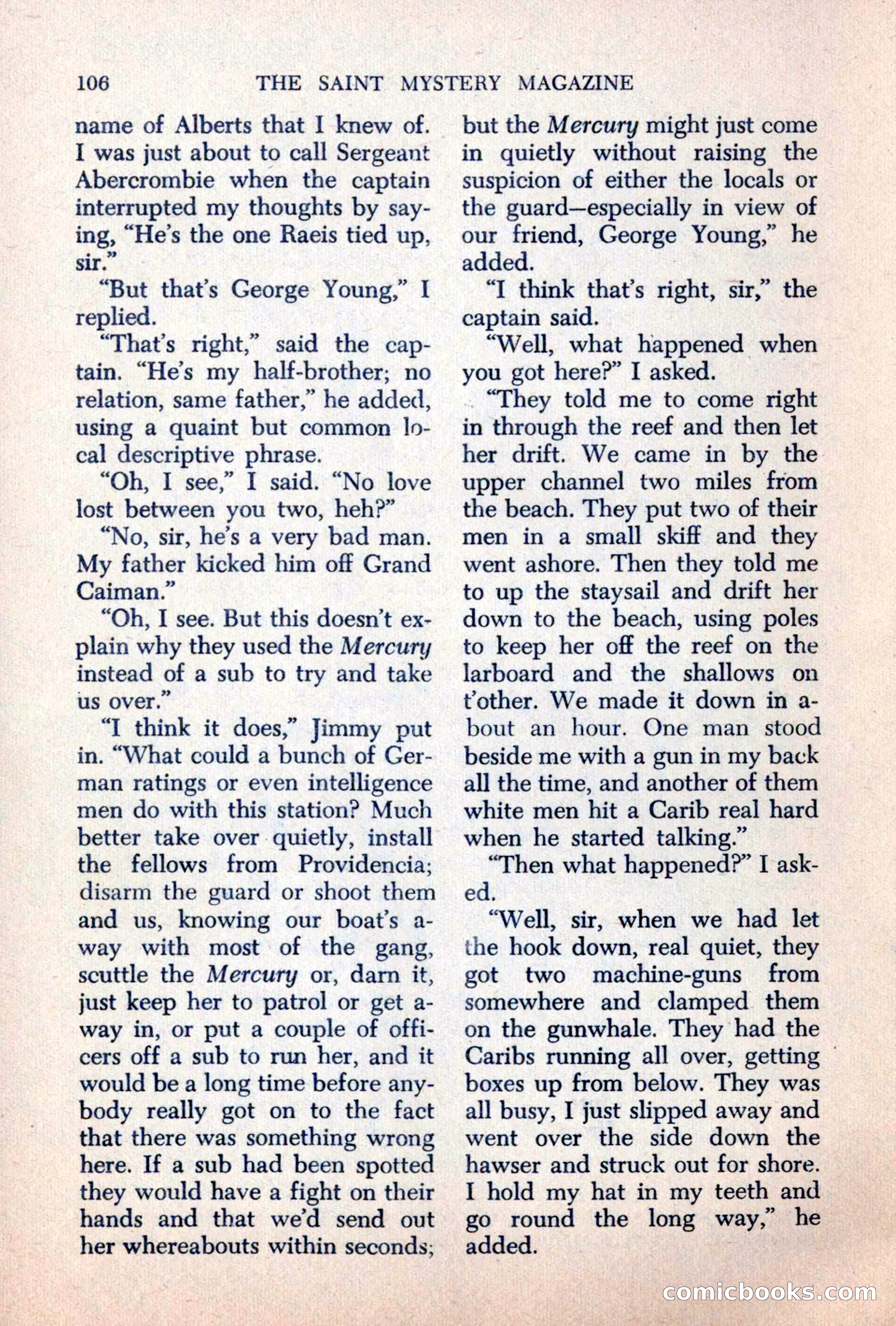 The Saint Mystery Magazine, June 1963 — page 108 of 132