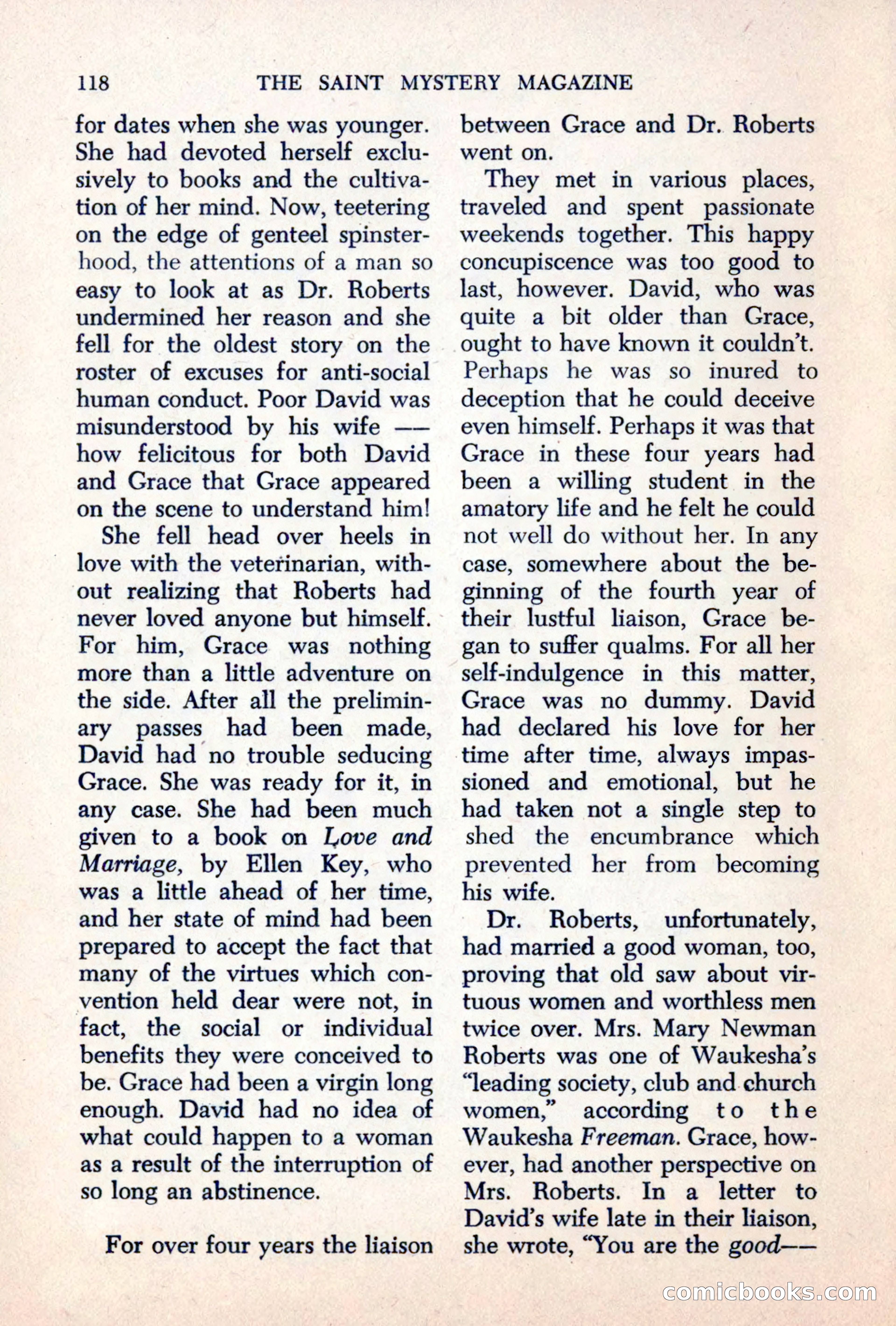 The Saint Mystery Magazine, June 1963 — page 120 of 132