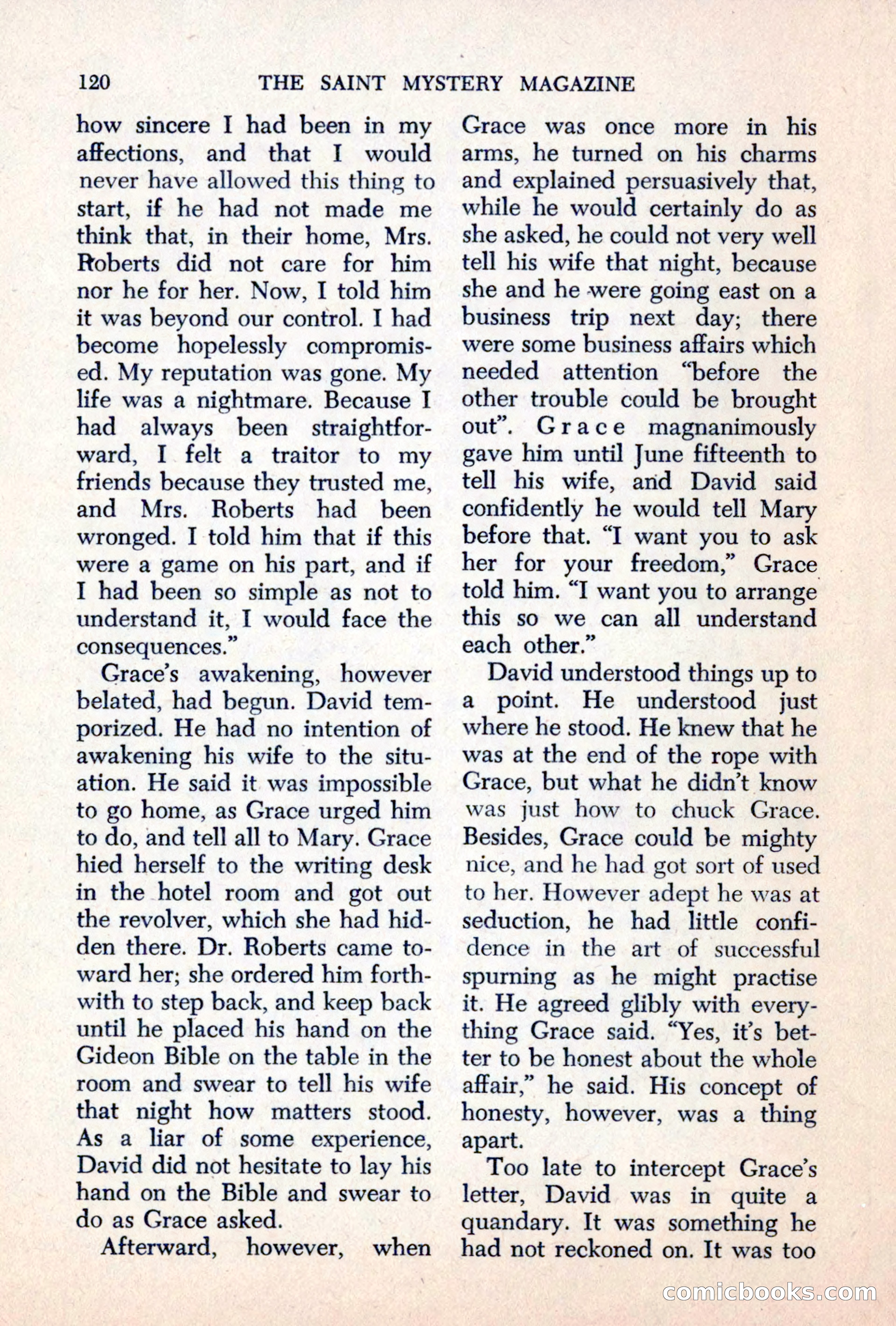 The Saint Mystery Magazine, June 1963 — page 122 of 132
