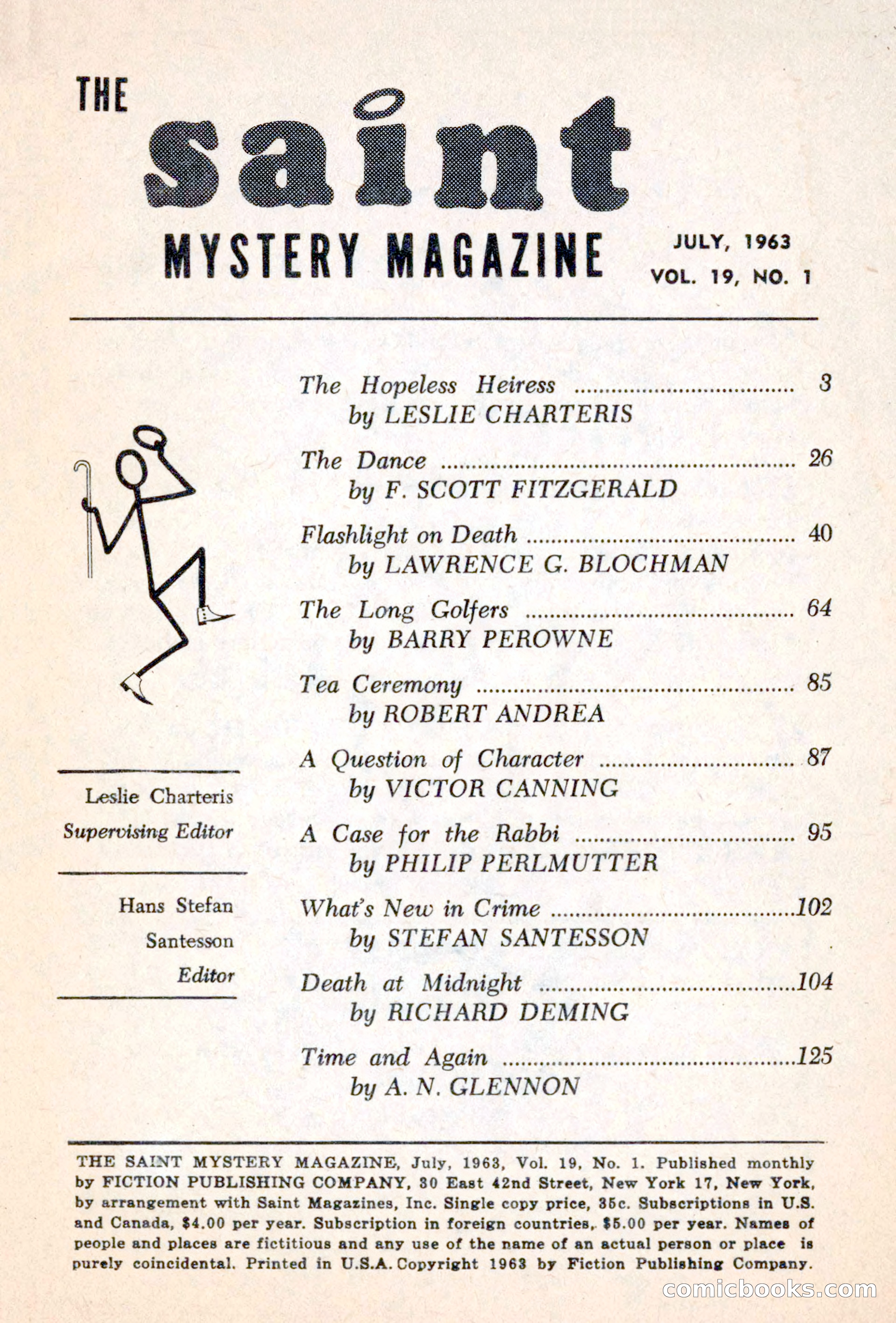 The Saint Mystery Magazine — page 3 of 132