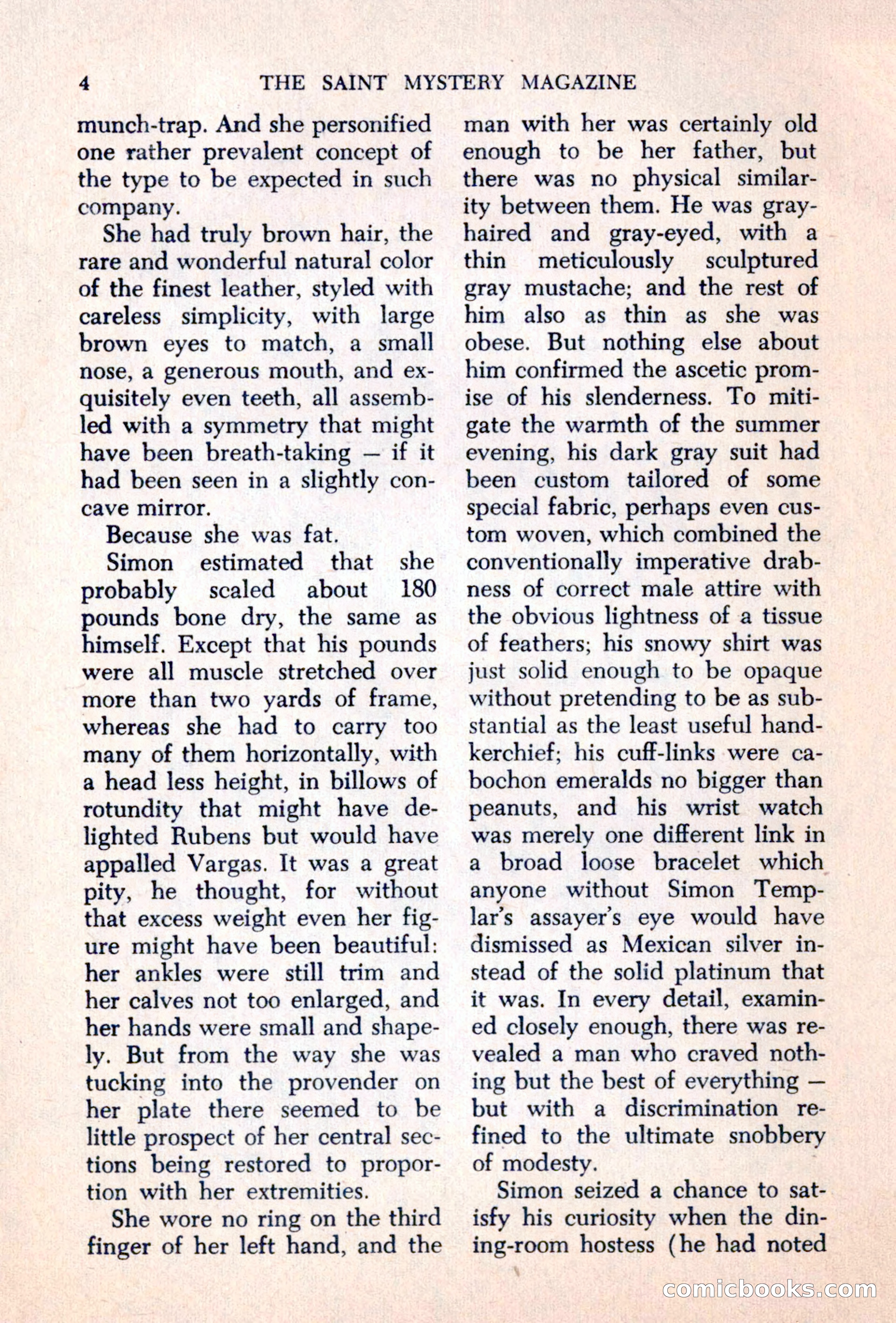 The Saint Mystery Magazine — page 6 of 132