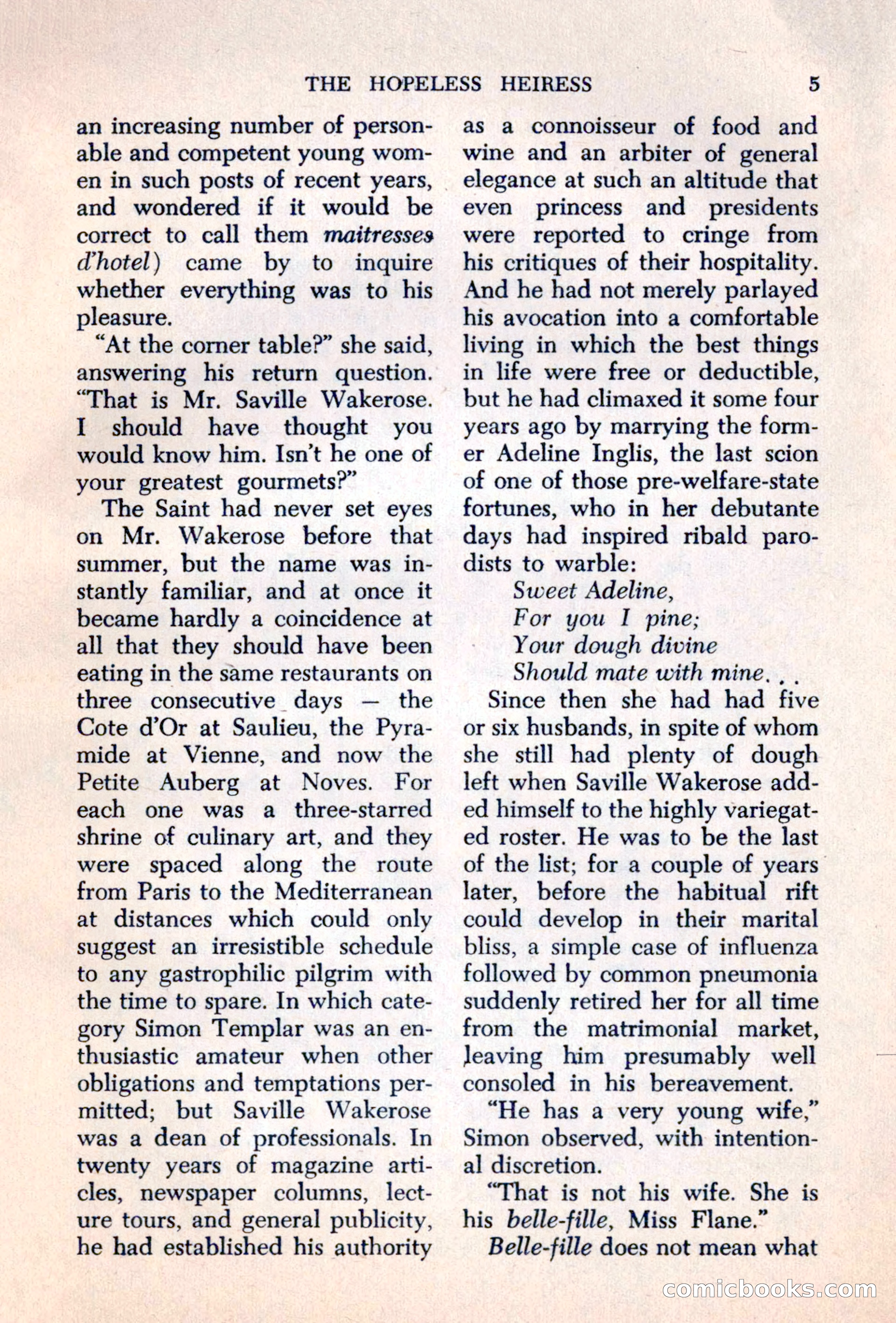 The Saint Mystery Magazine — page 7 of 132