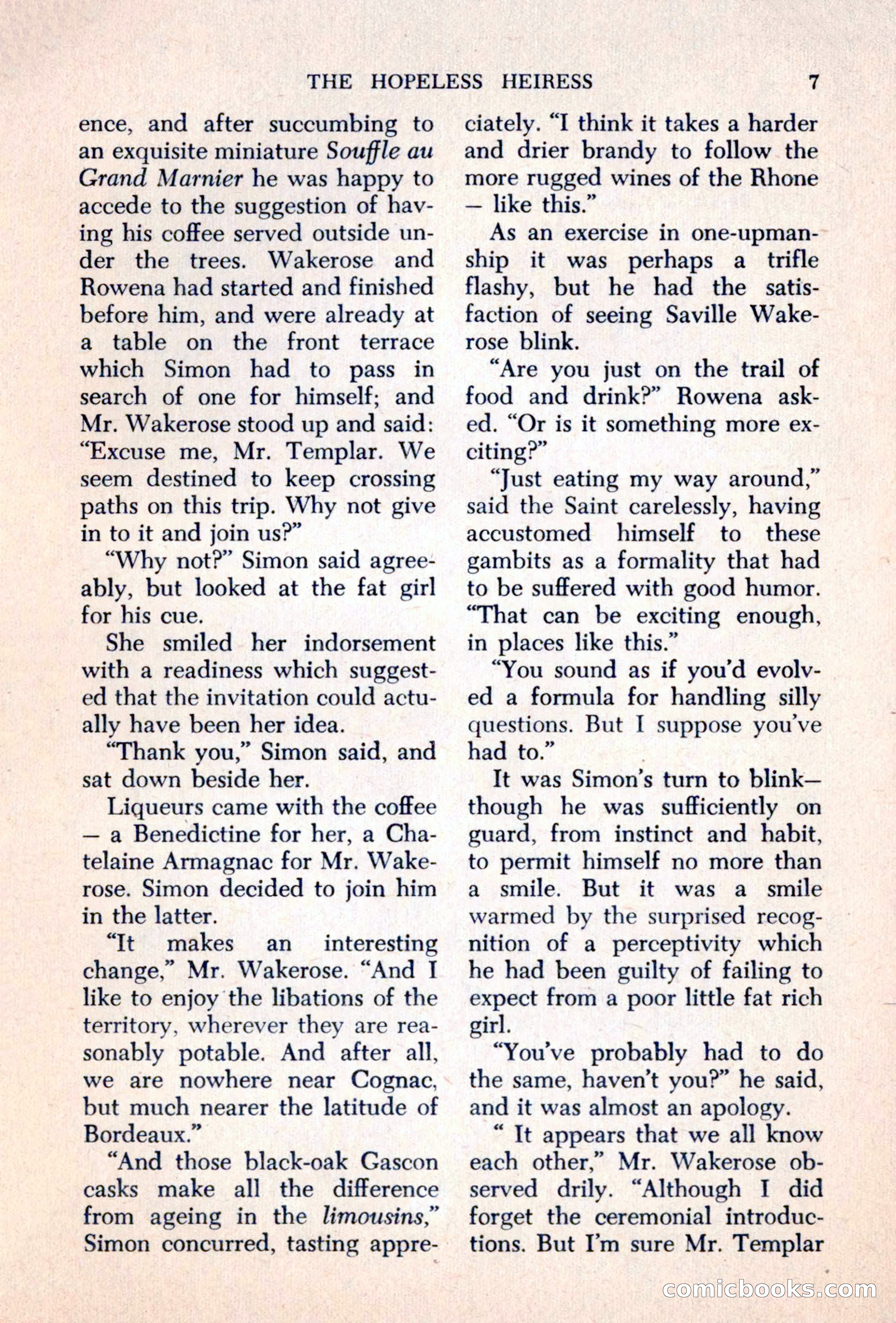 The Saint Mystery Magazine — page 9 of 132