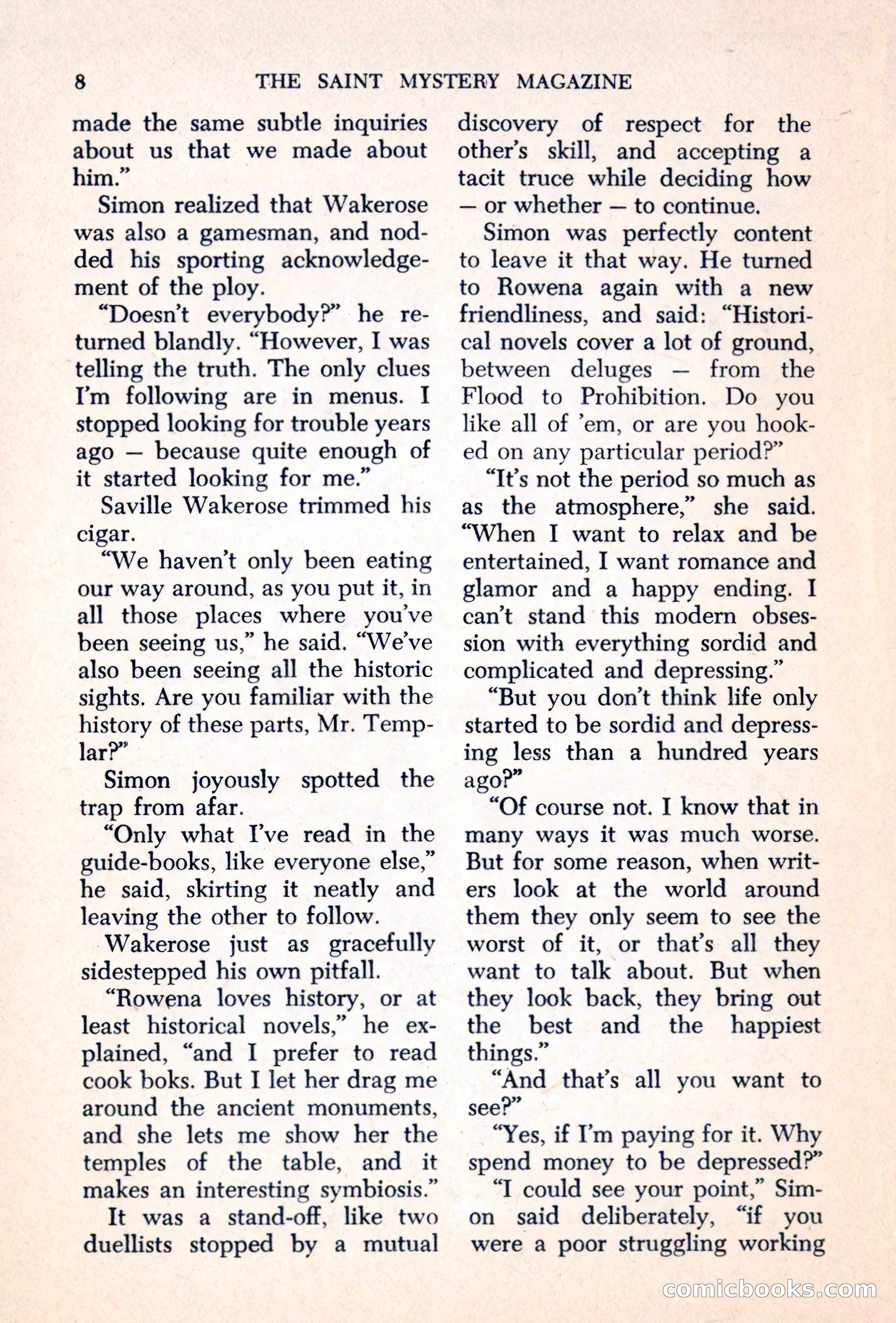 The Saint Mystery Magazine — page 10 of 132