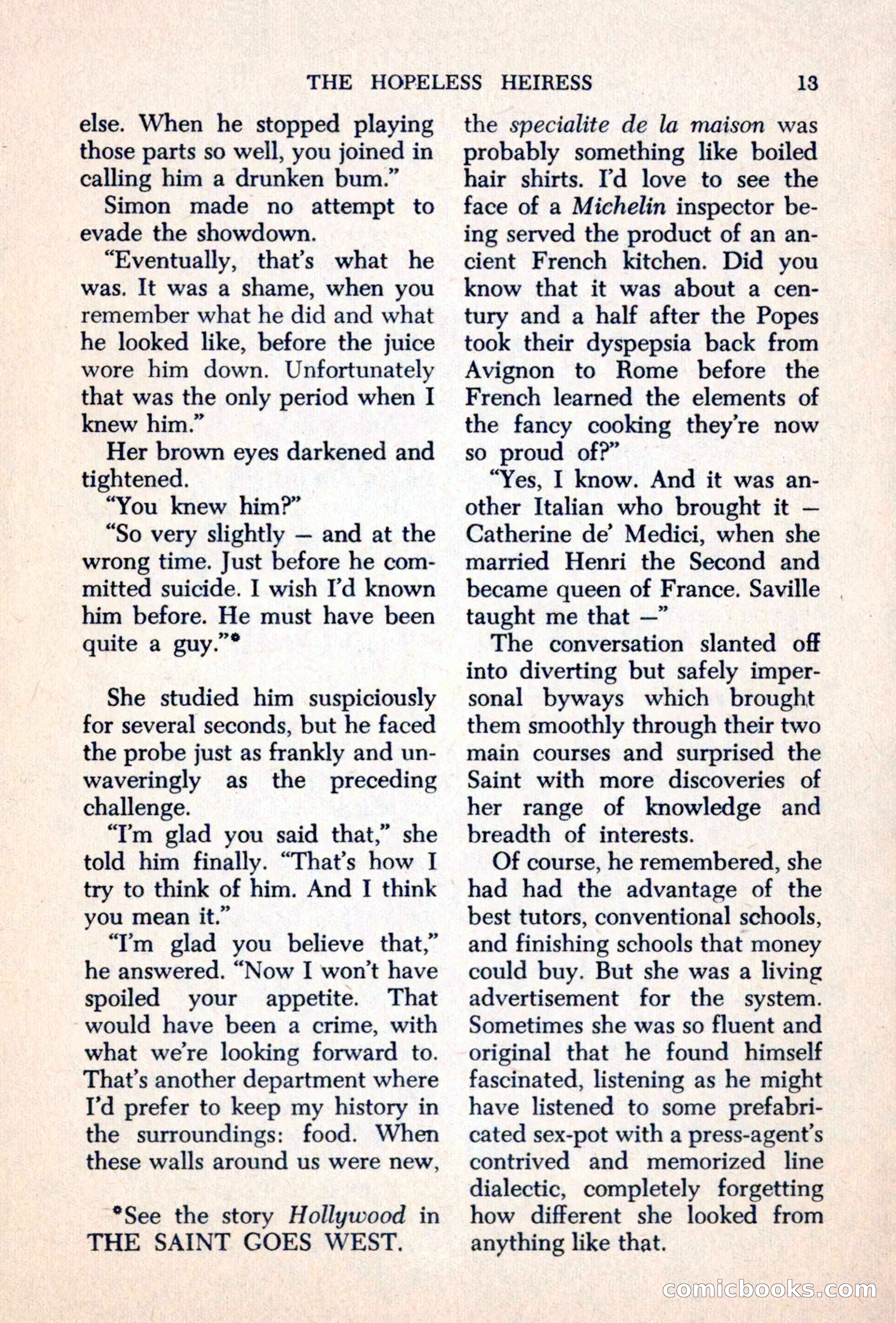 The Saint Mystery Magazine — page 15 of 132