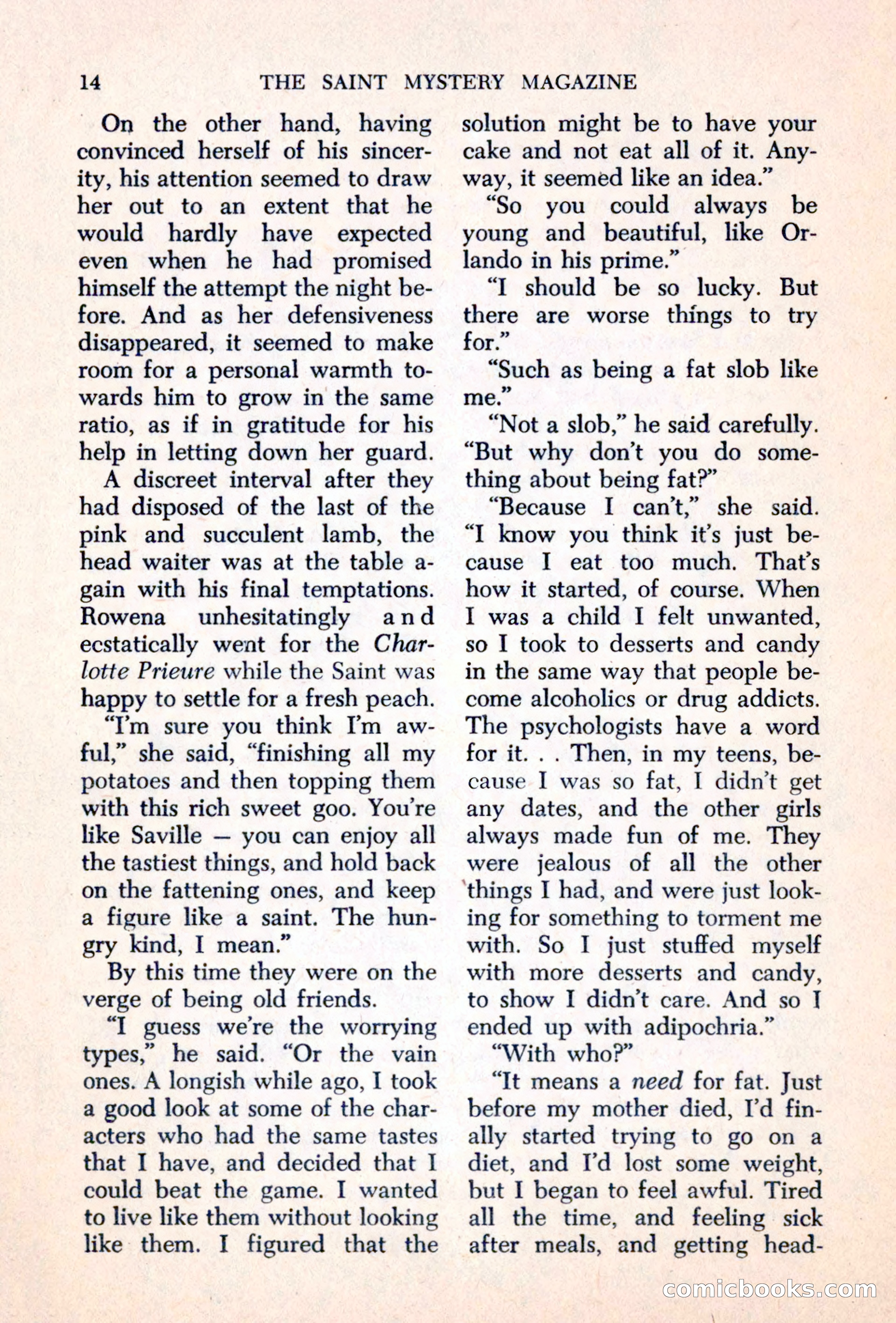 The Saint Mystery Magazine — page 16 of 132