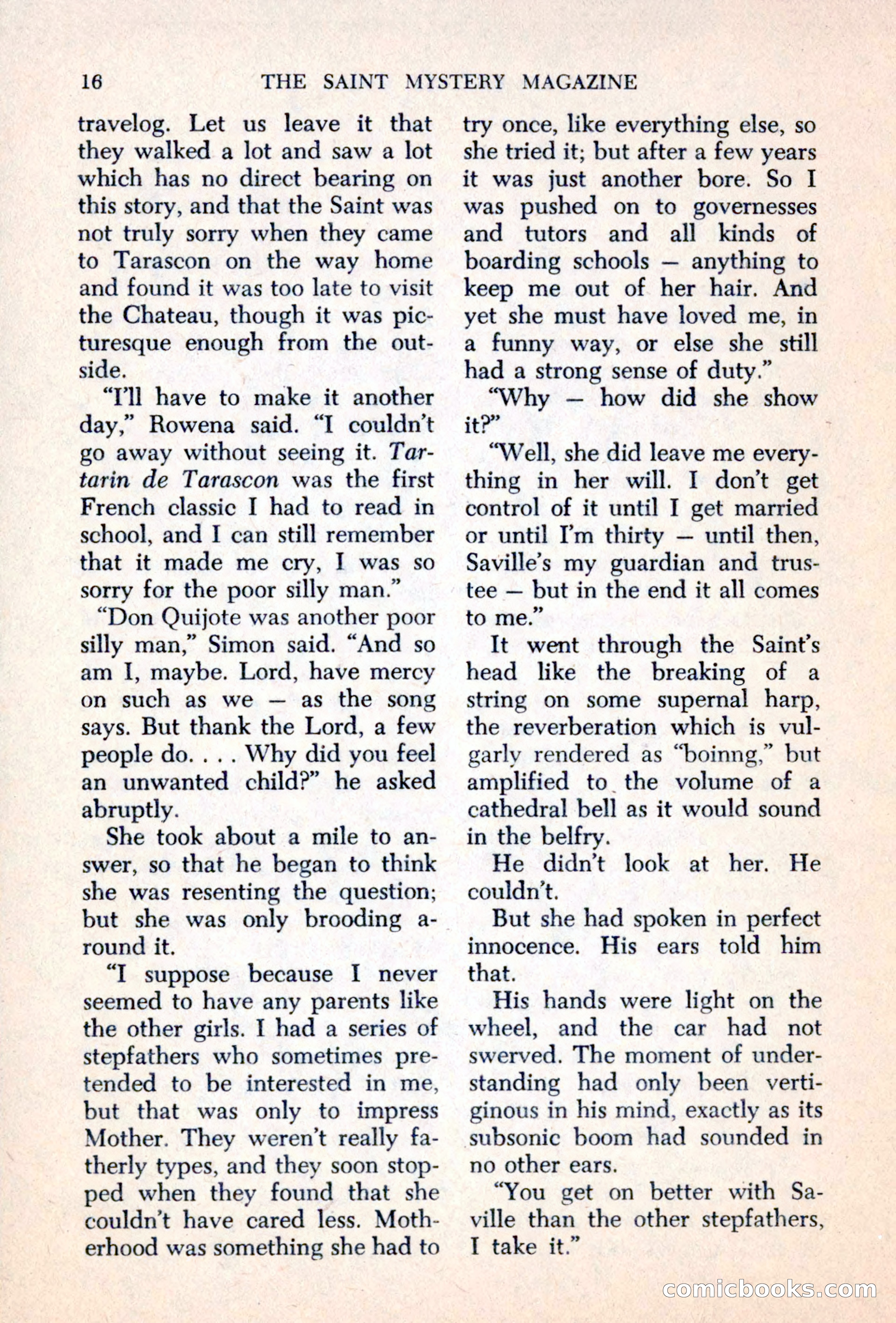 The Saint Mystery Magazine — page 18 of 132