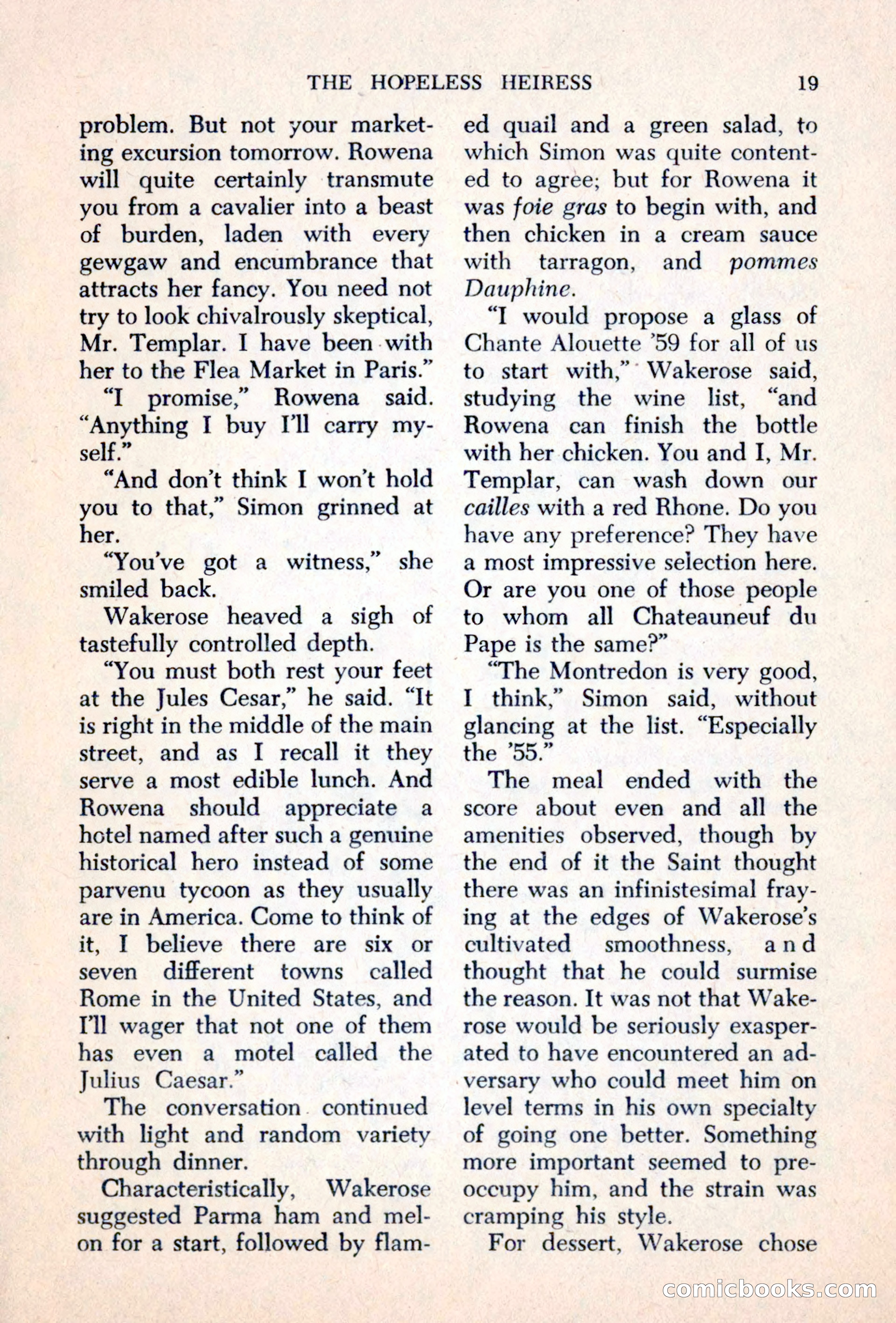 The Saint Mystery Magazine — page 21 of 132
