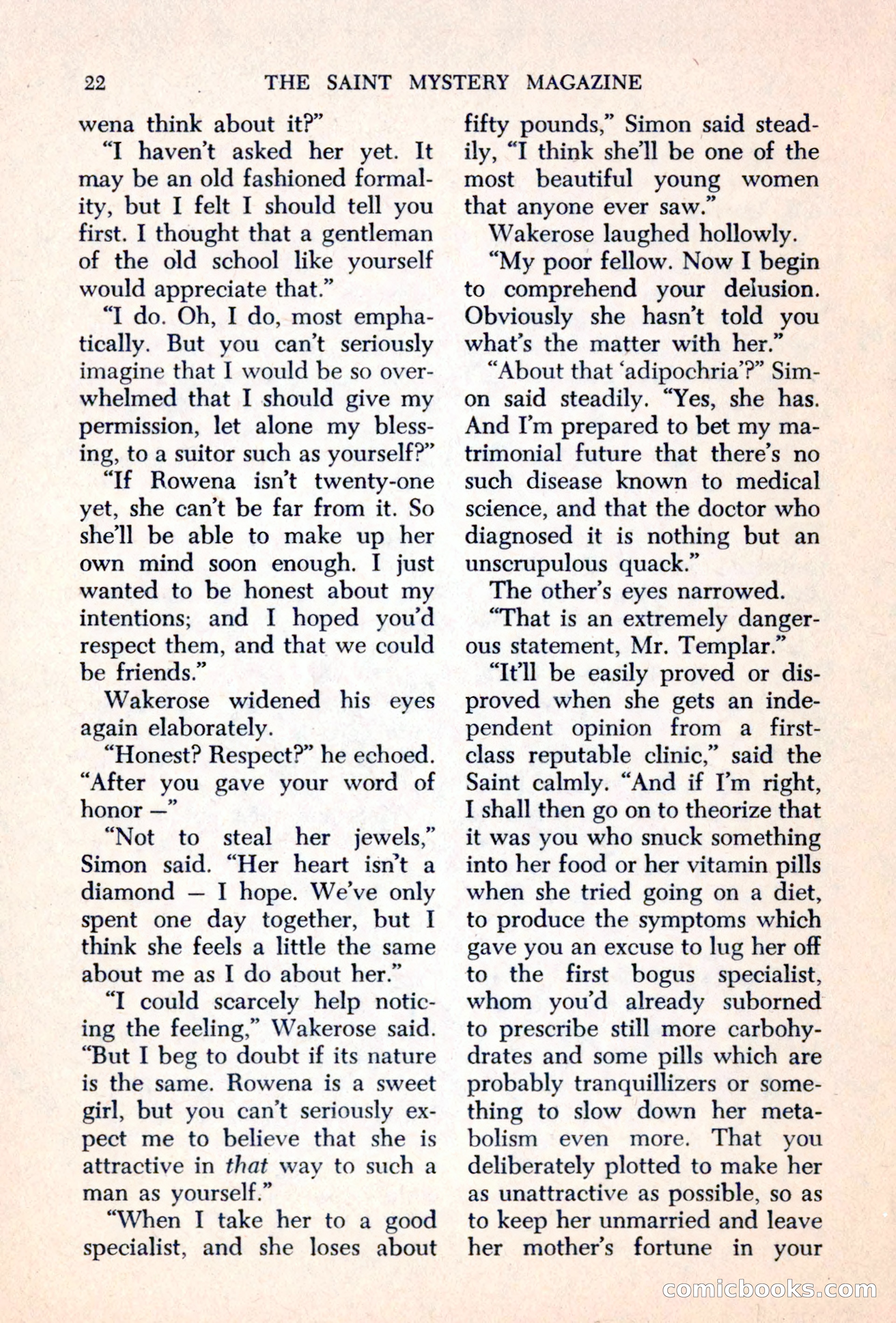 The Saint Mystery Magazine — page 24 of 132