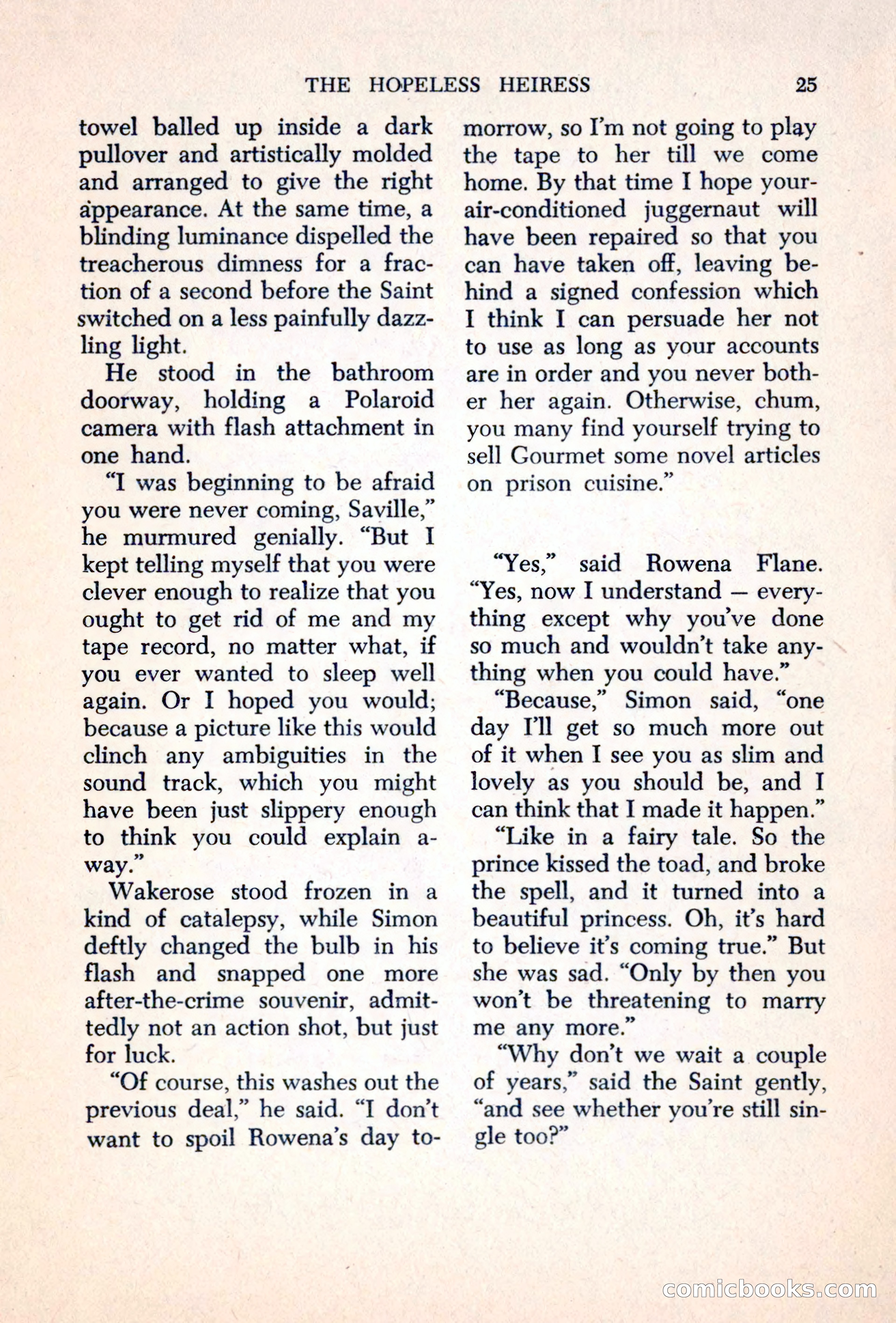 The Saint Mystery Magazine — page 27 of 132