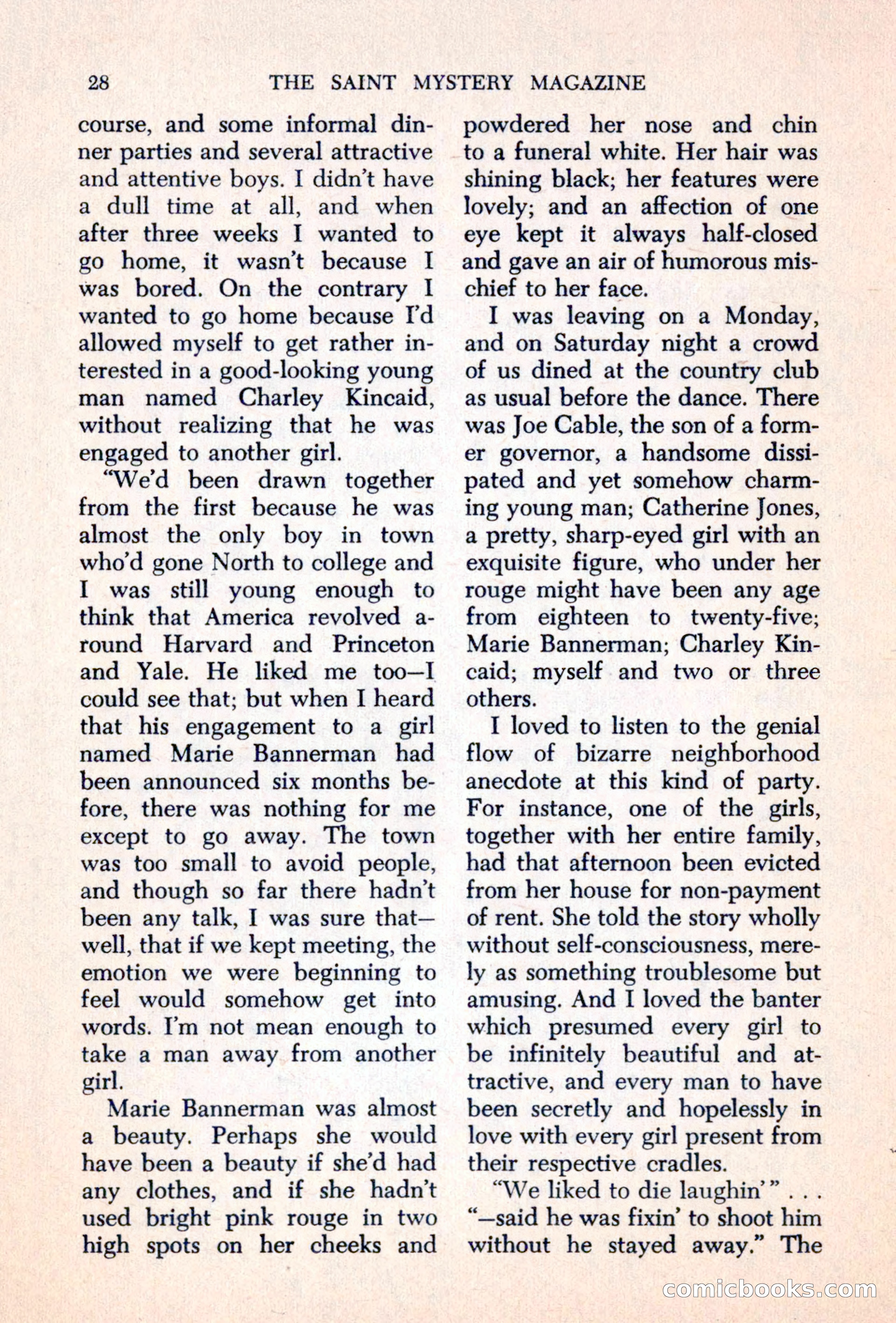 The Saint Mystery Magazine — page 30 of 132