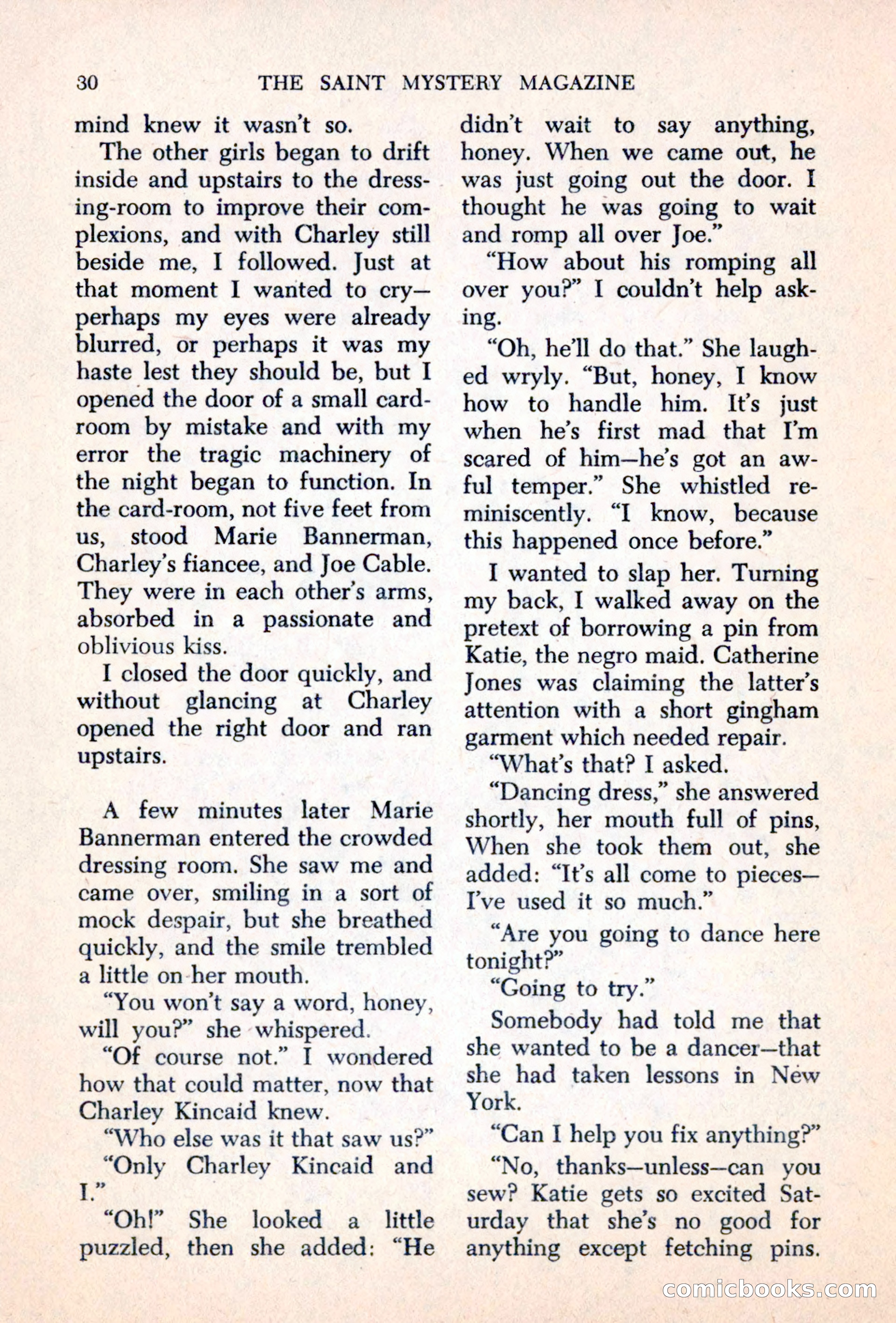 The Saint Mystery Magazine — page 32 of 132