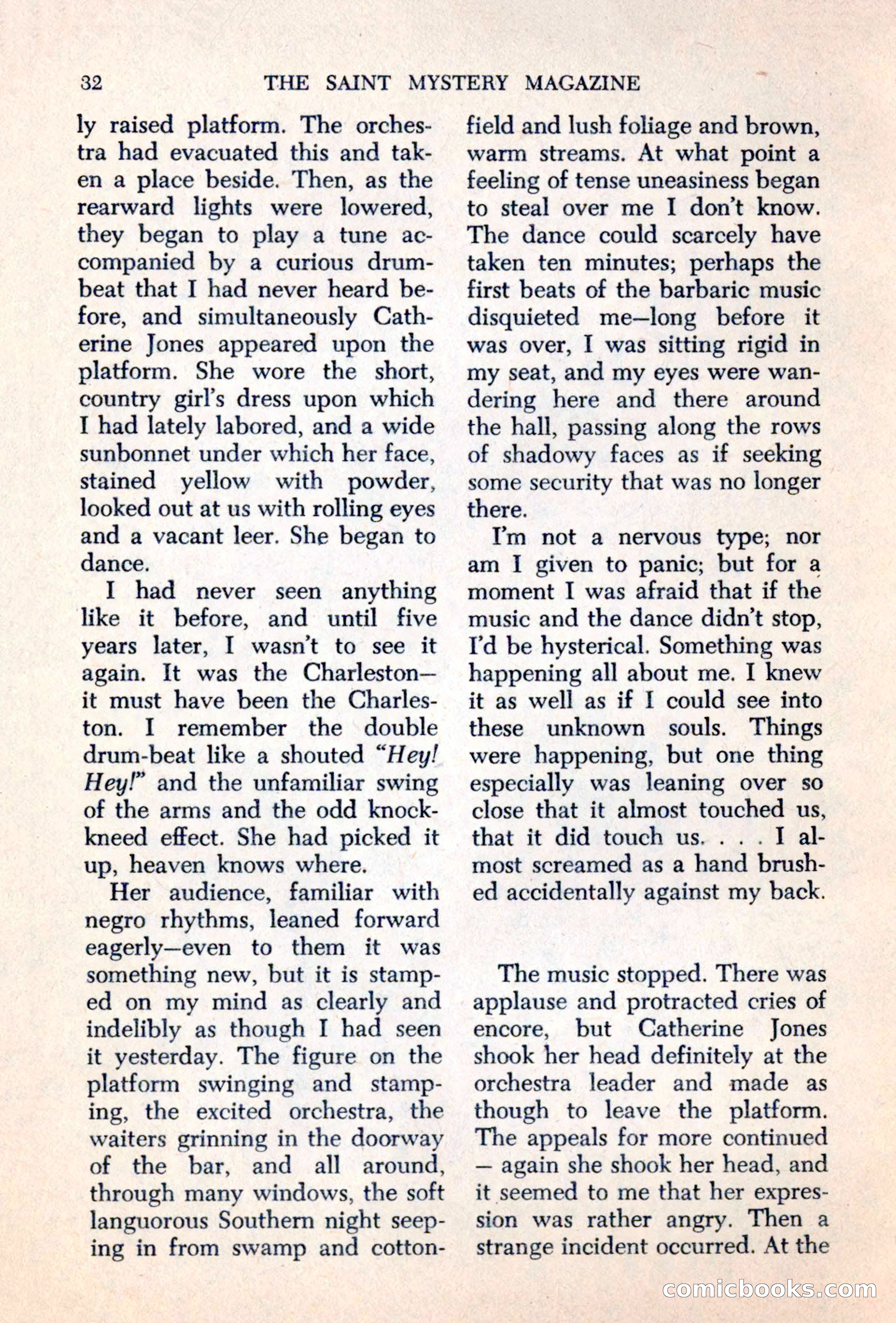 The Saint Mystery Magazine — page 34 of 132