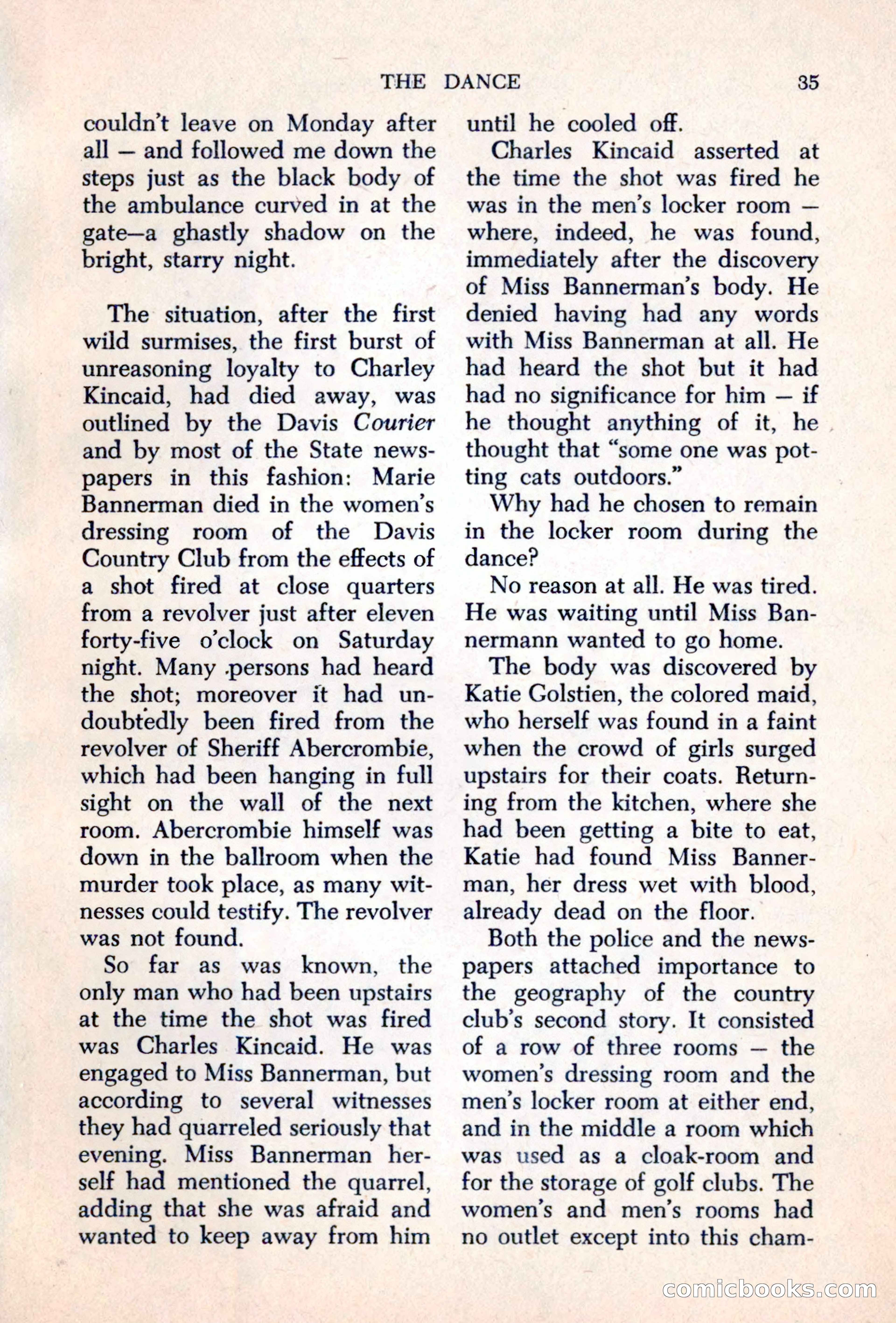 The Saint Mystery Magazine — page 37 of 132