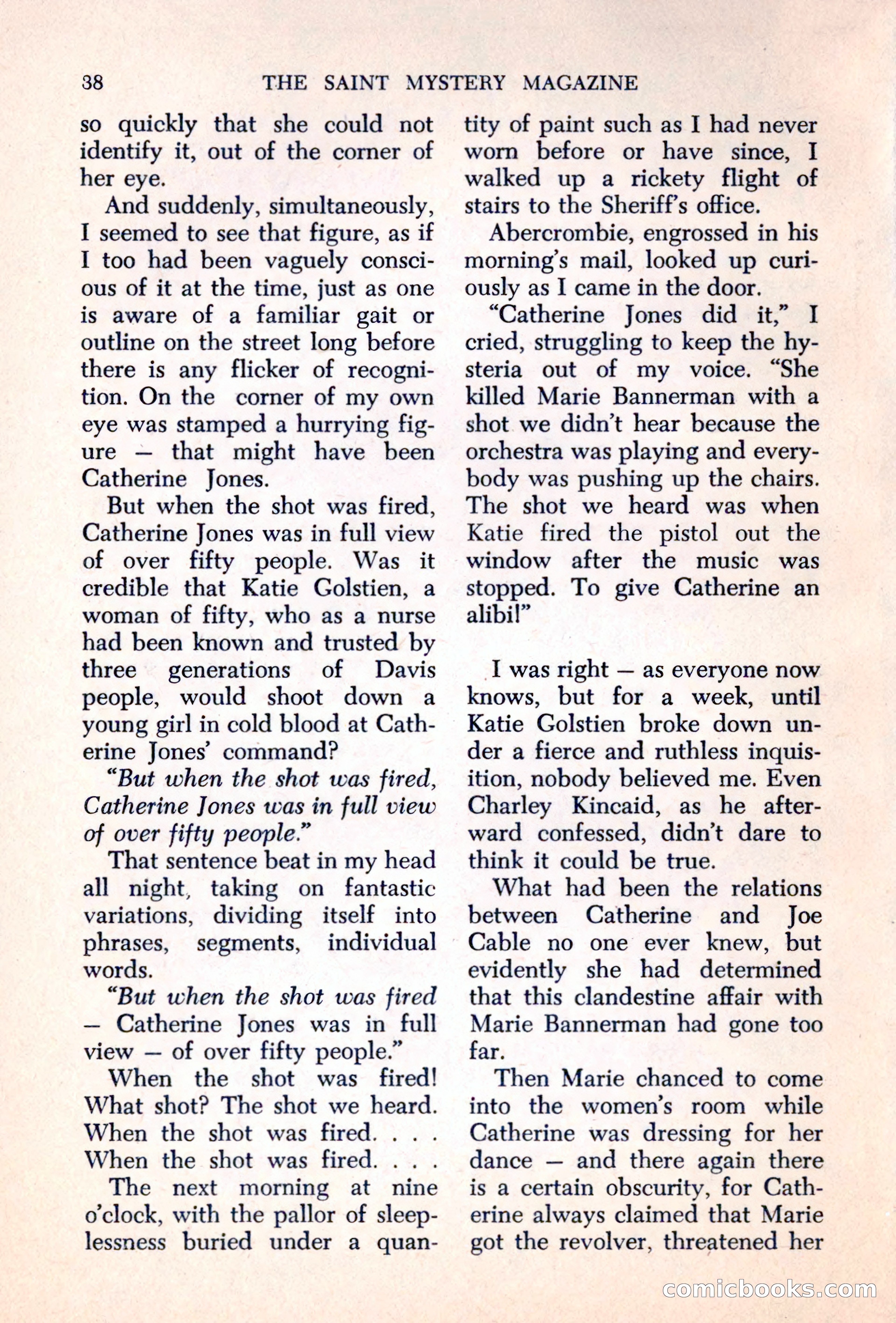 The Saint Mystery Magazine — page 40 of 132