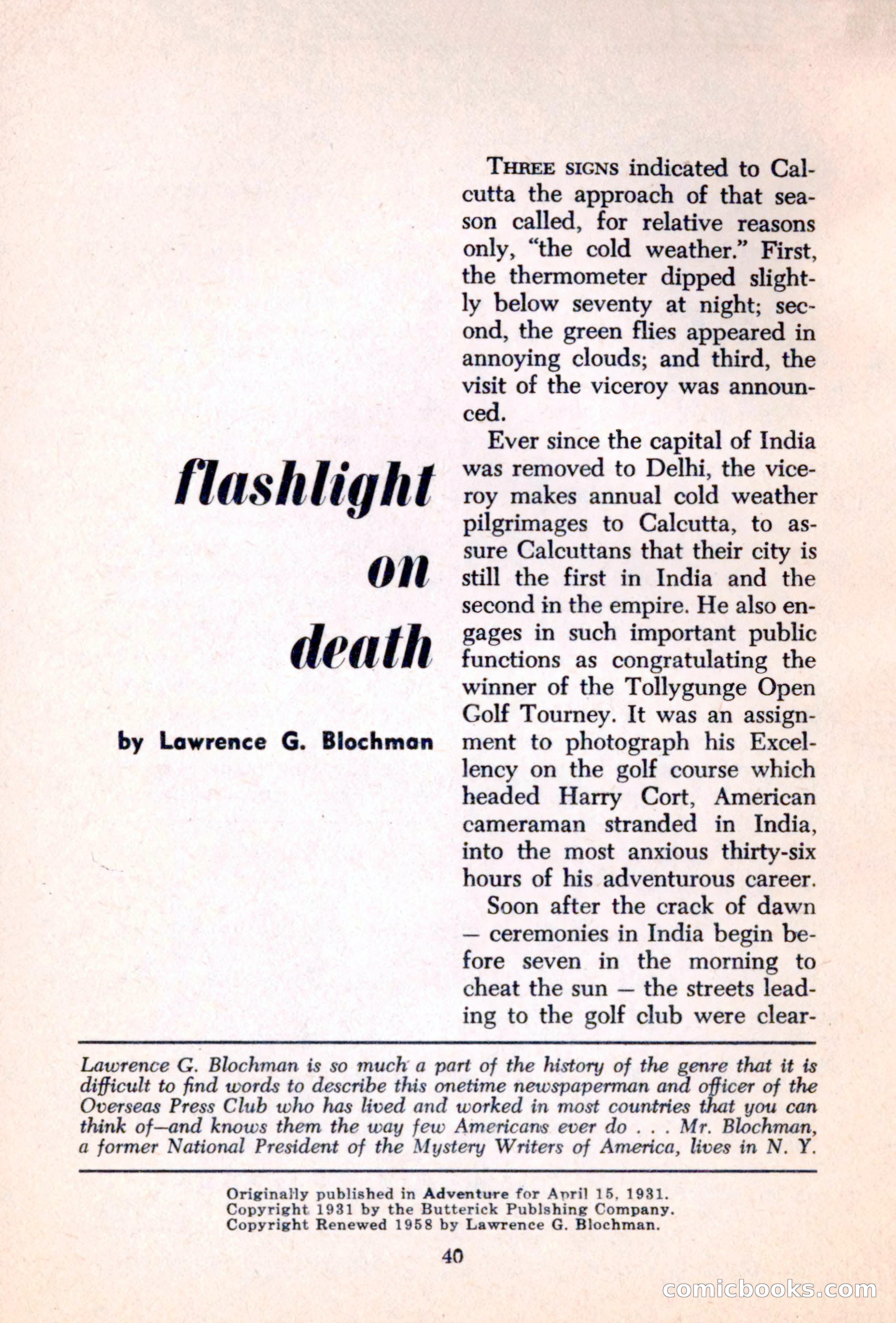 The Saint Mystery Magazine — page 42 of 132