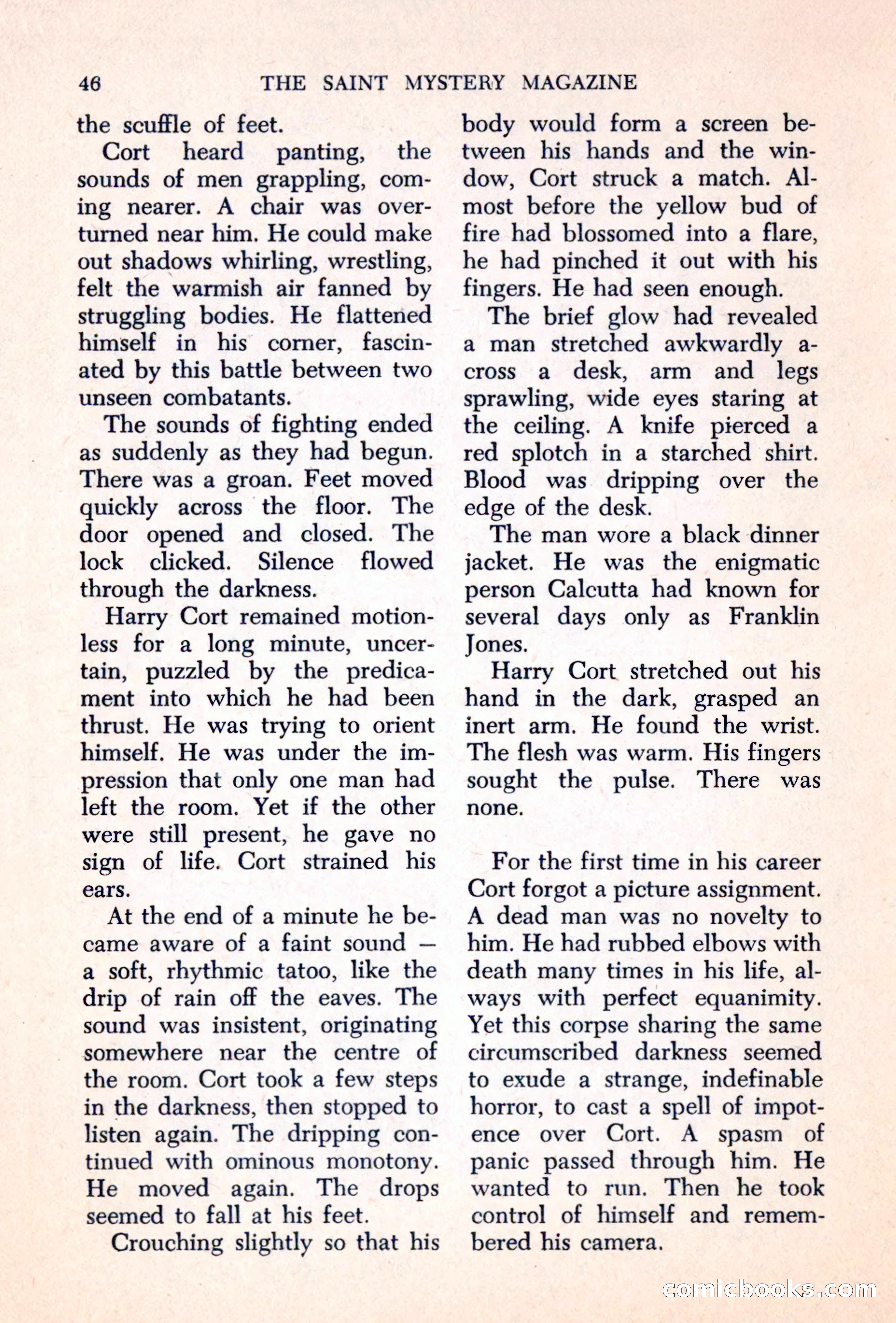 The Saint Mystery Magazine — page 48 of 132