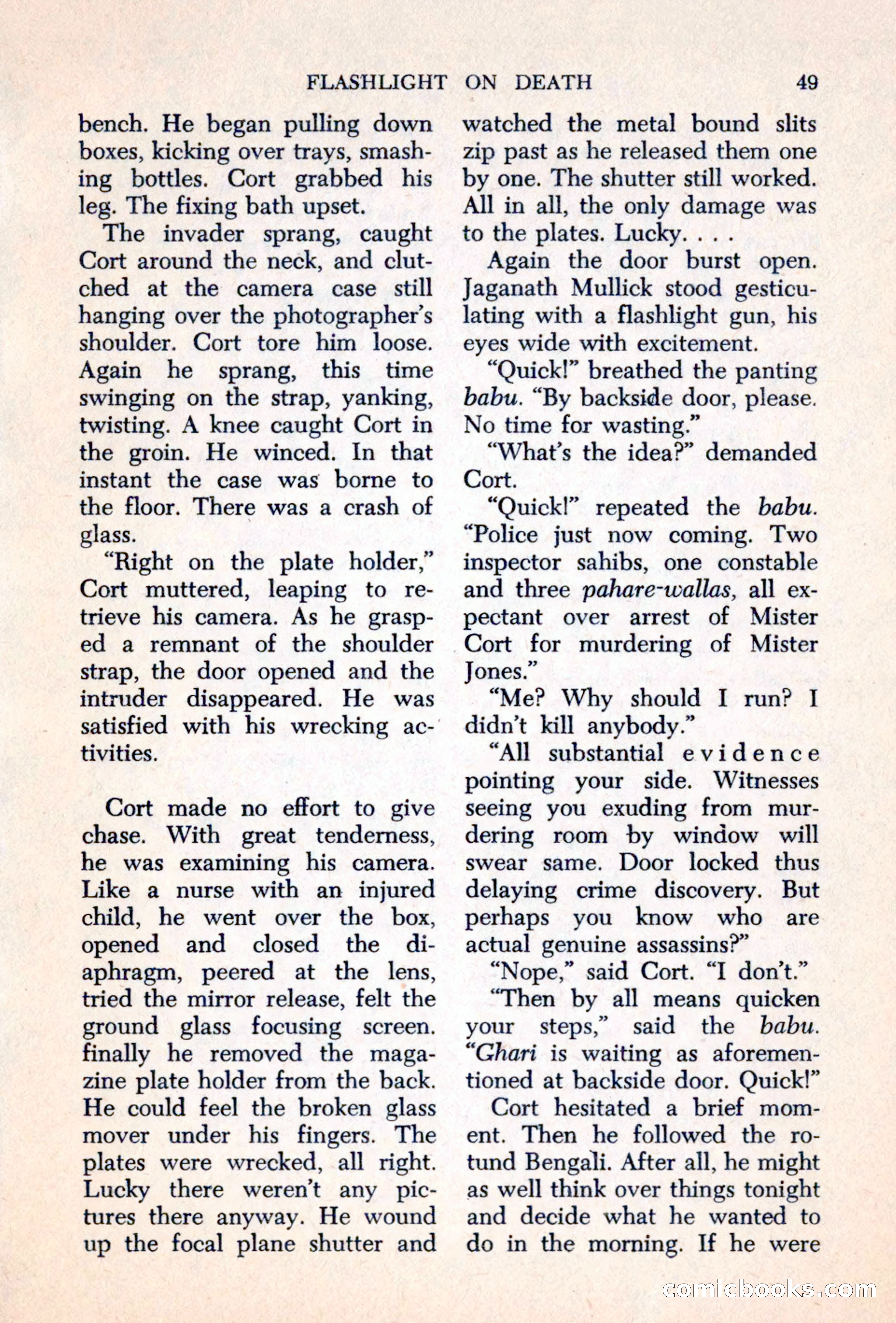 The Saint Mystery Magazine — page 51 of 132
