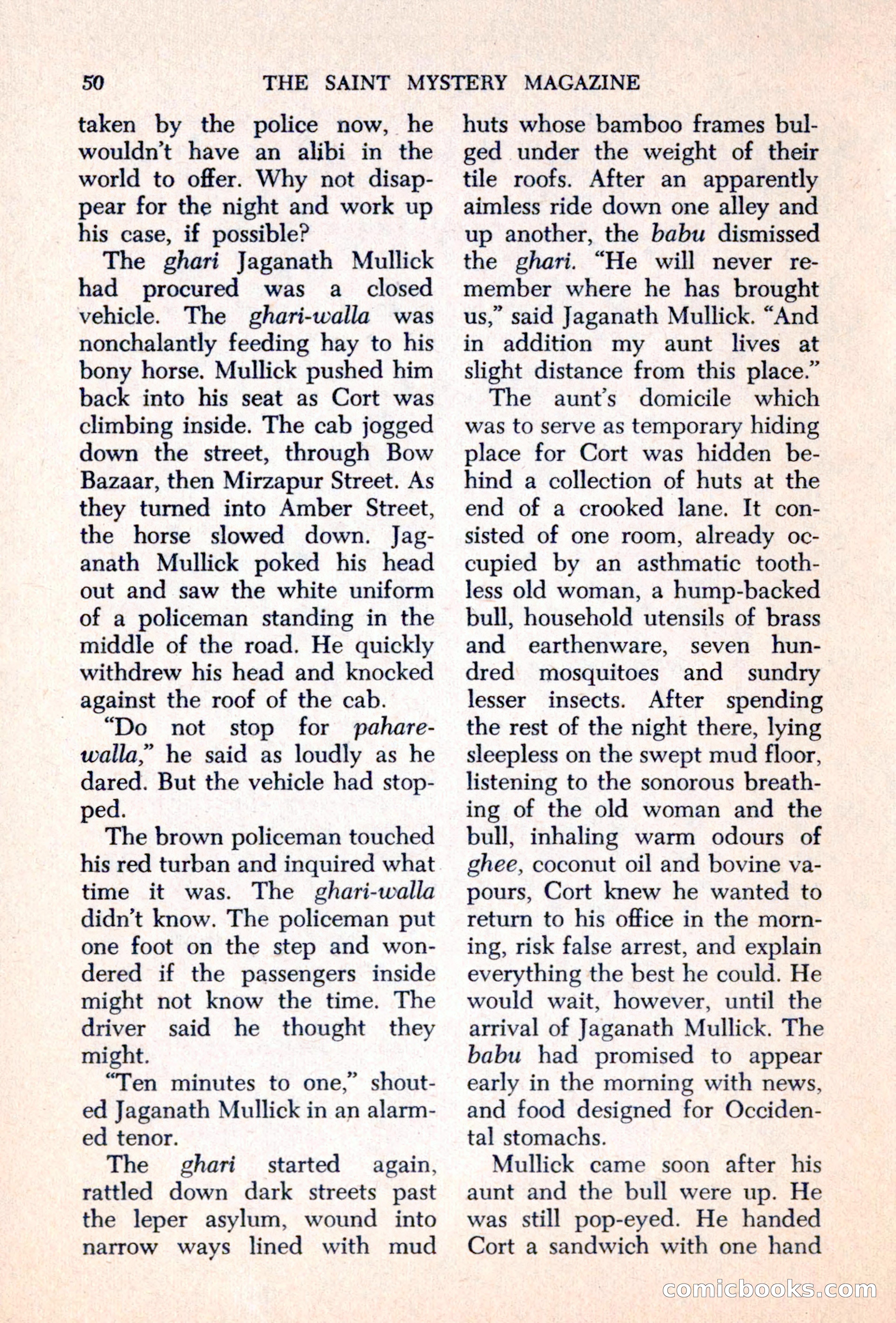 The Saint Mystery Magazine — page 52 of 132