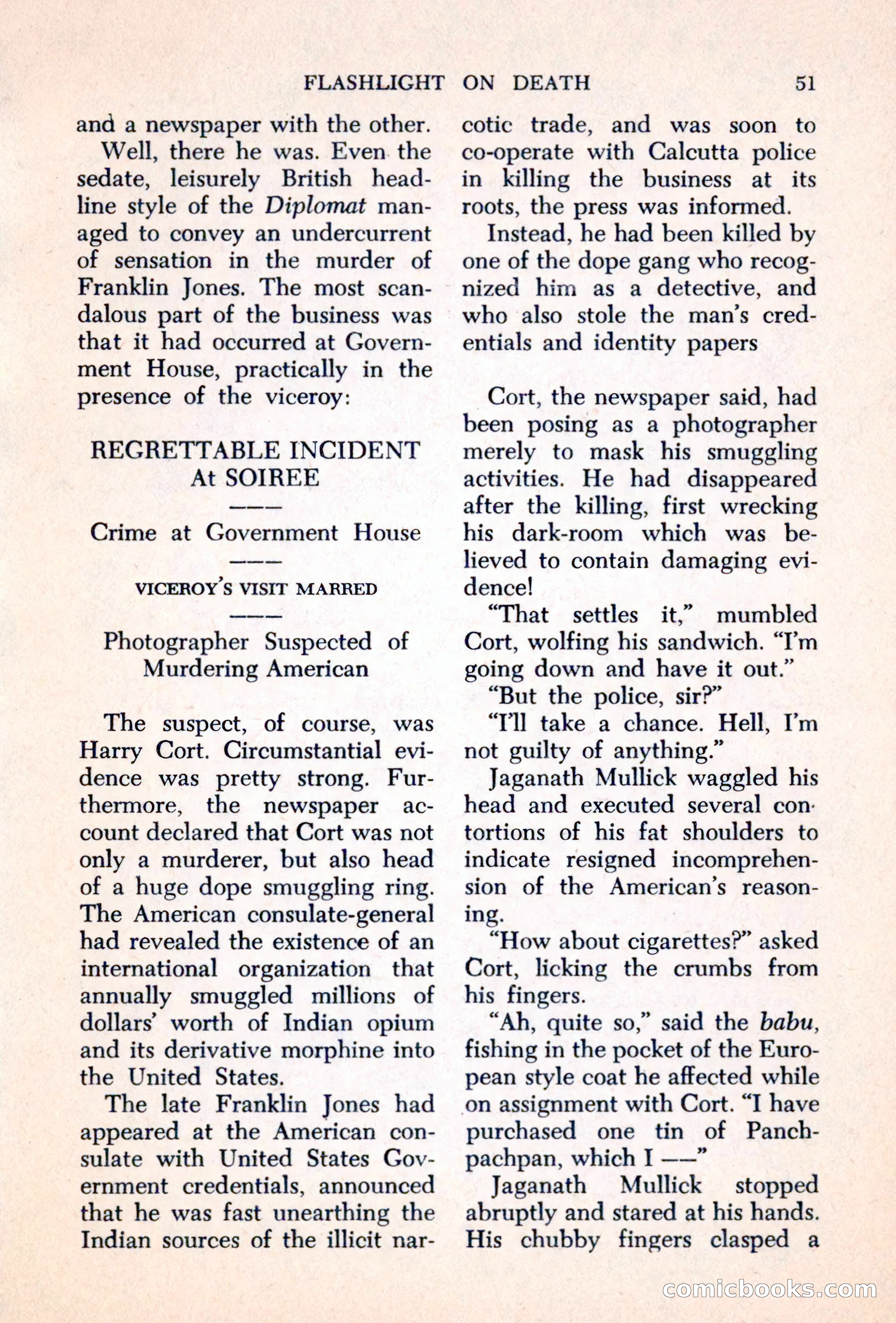 The Saint Mystery Magazine — page 53 of 132