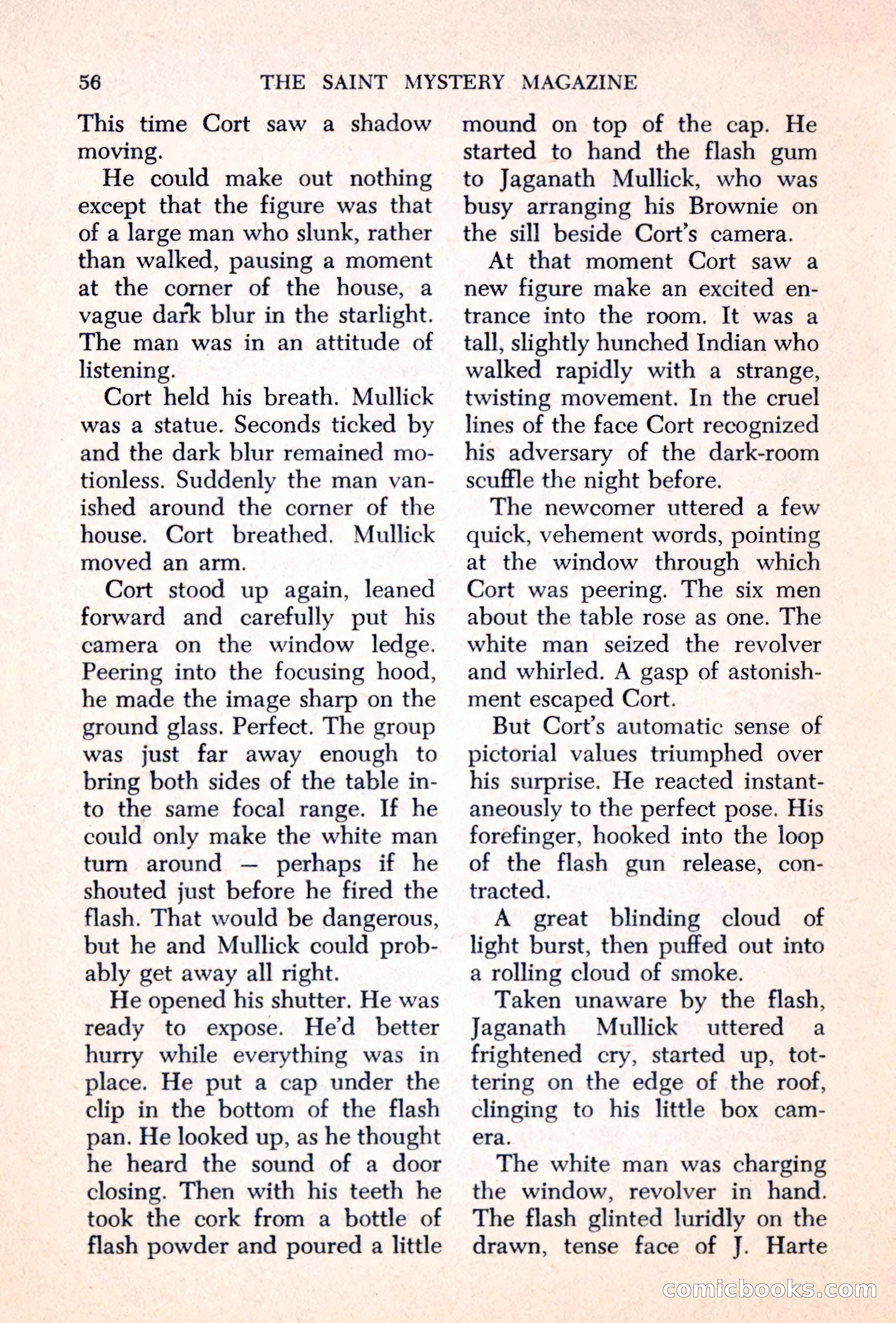 The Saint Mystery Magazine — page 58 of 132
