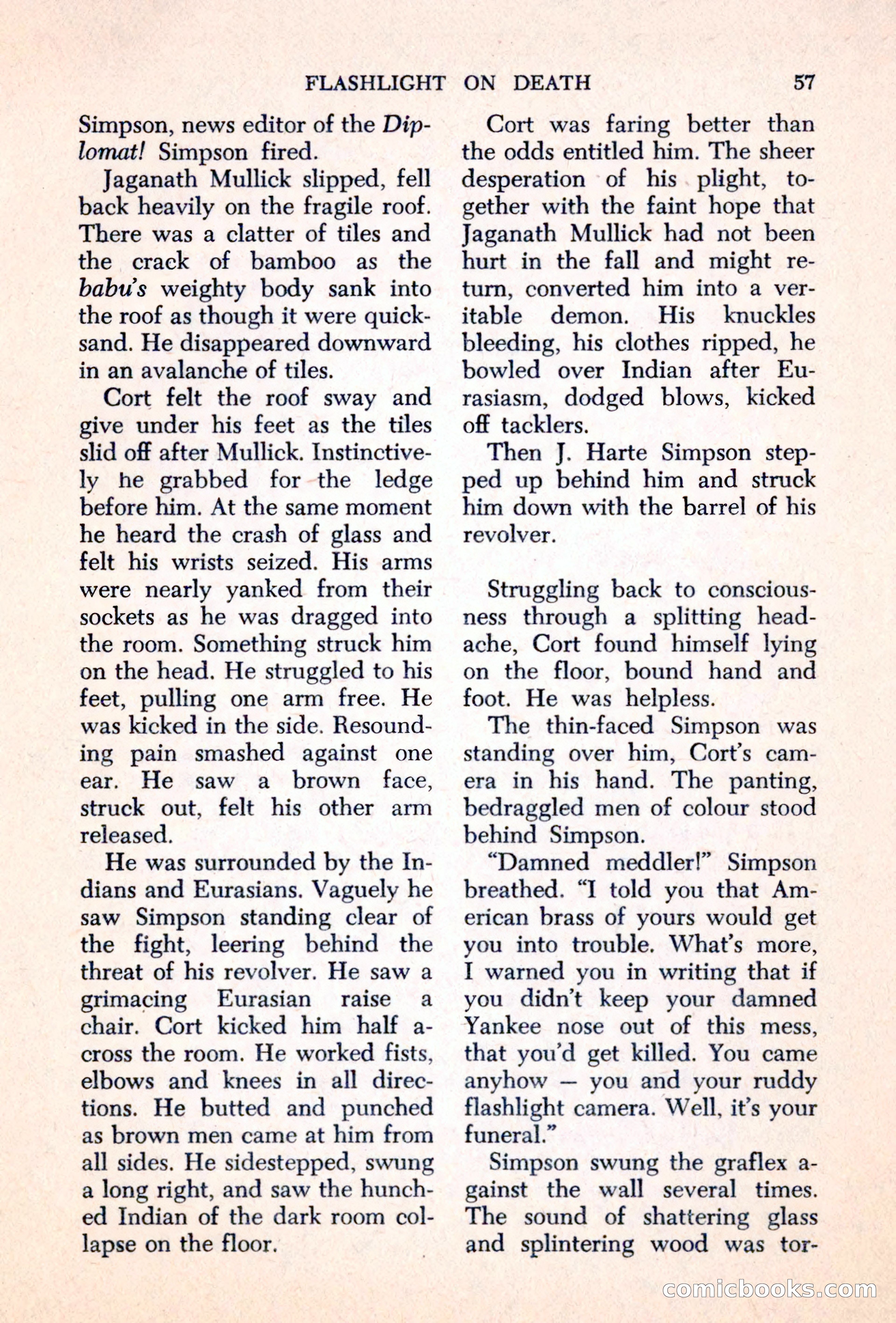 The Saint Mystery Magazine — page 59 of 132