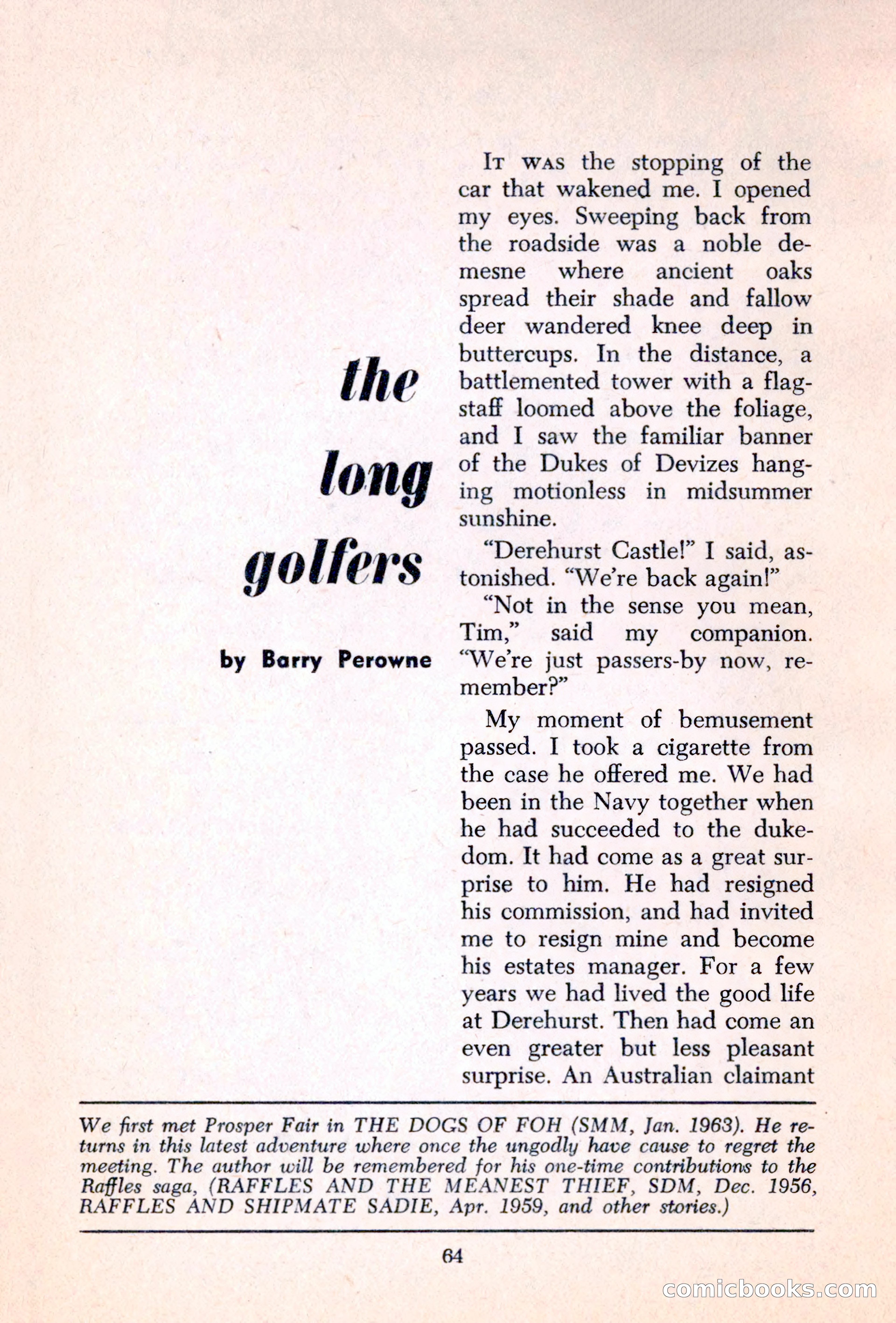 The Saint Mystery Magazine — page 66 of 132