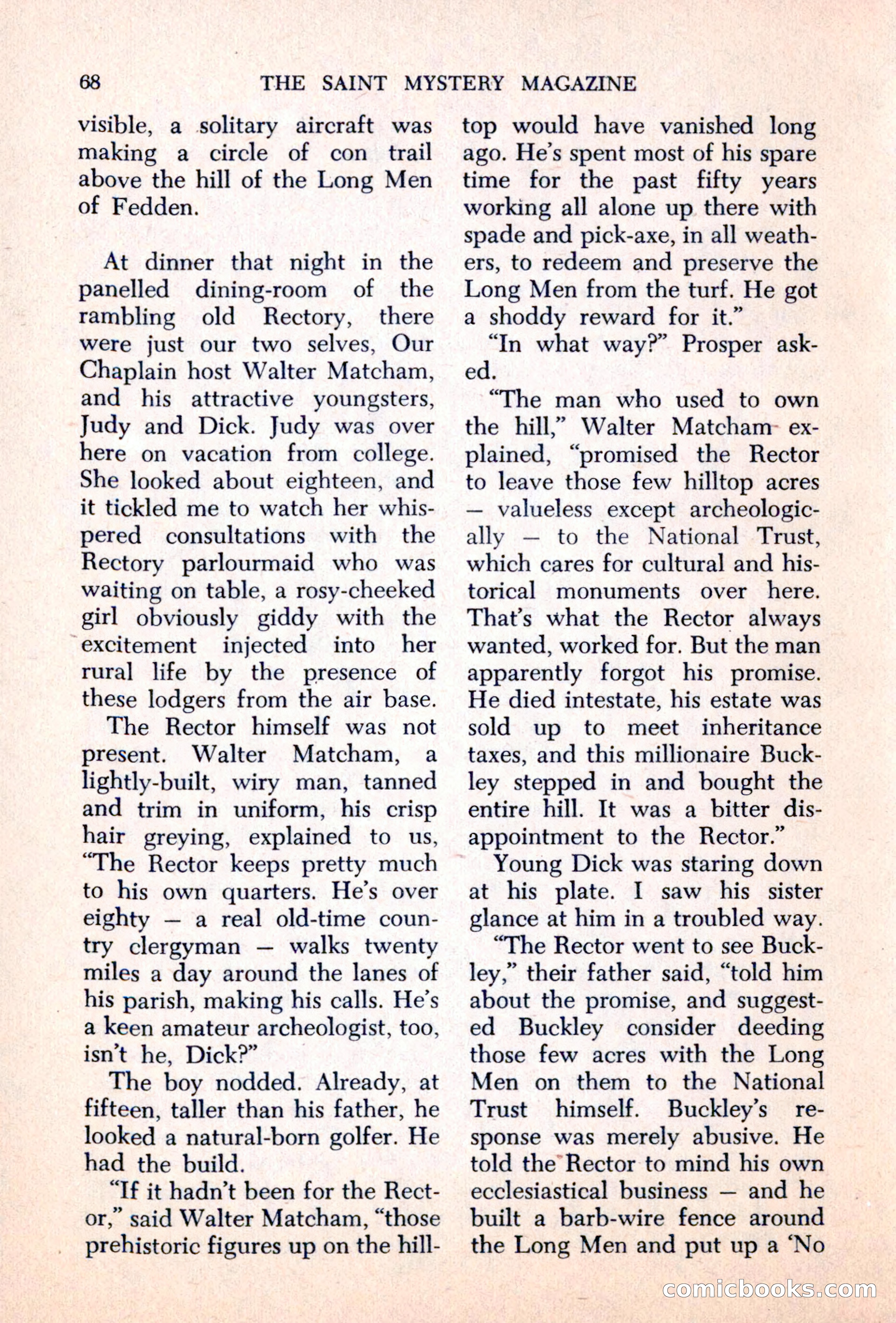 The Saint Mystery Magazine — page 70 of 132