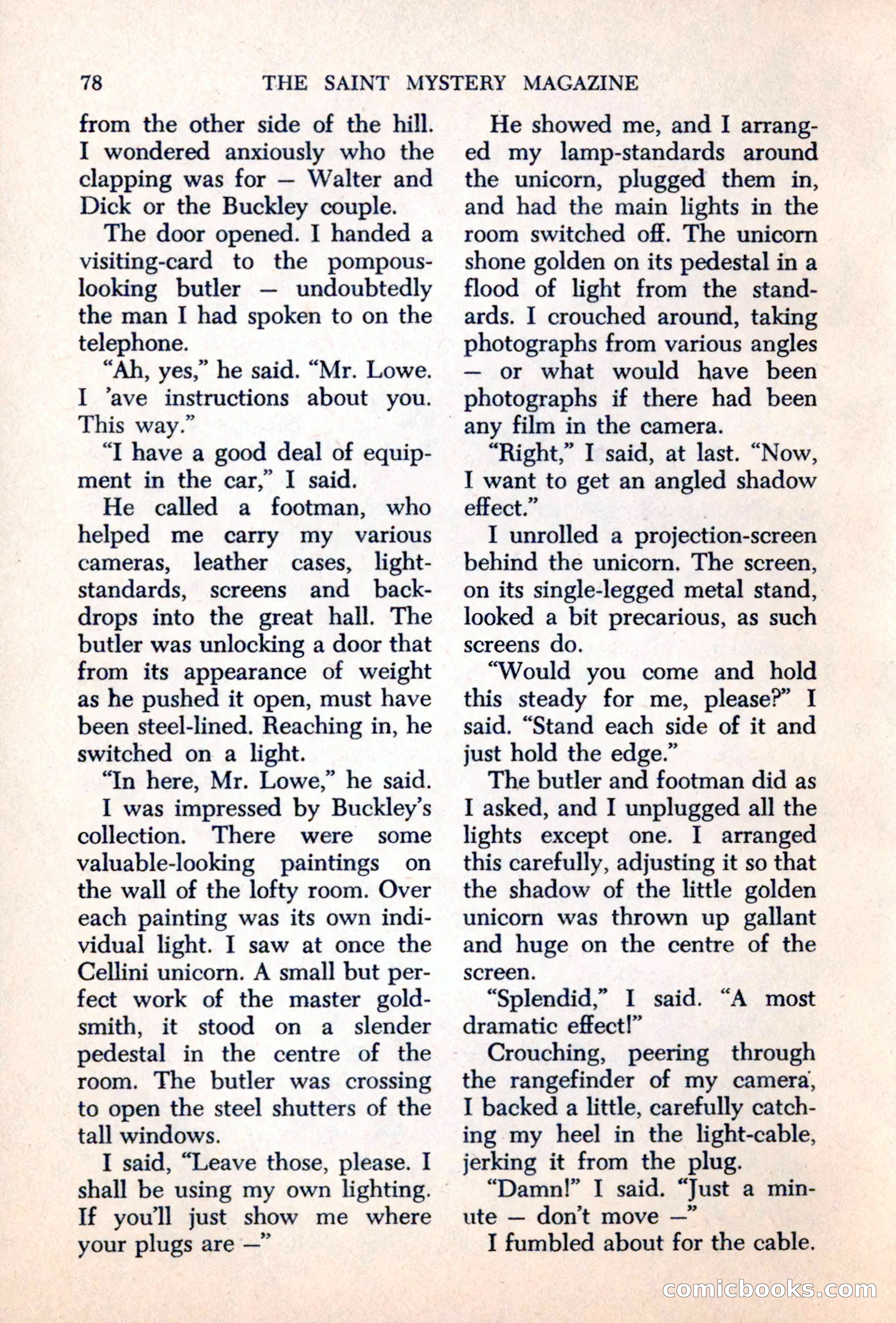 The Saint Mystery Magazine — page 80 of 132