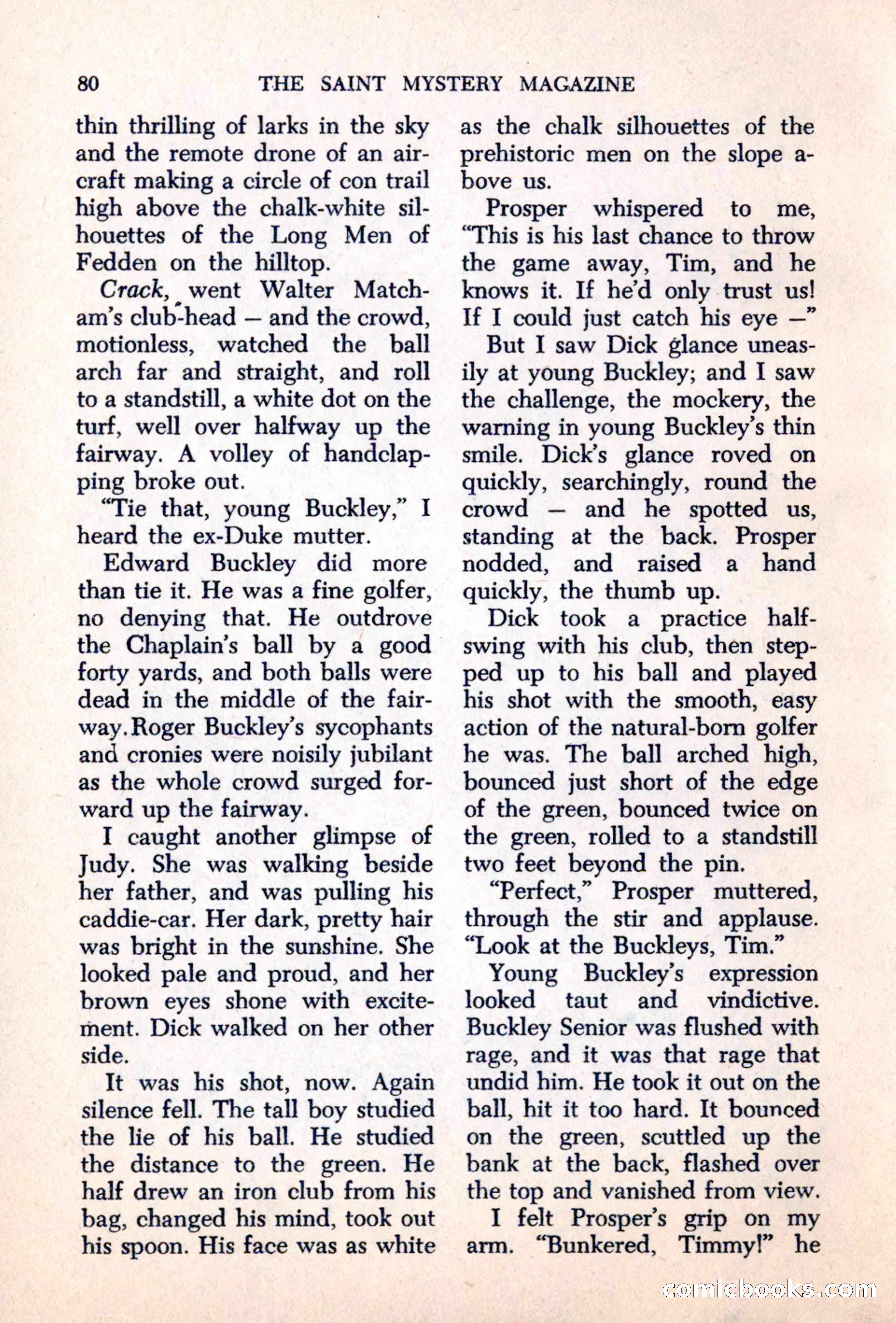 The Saint Mystery Magazine — page 82 of 132