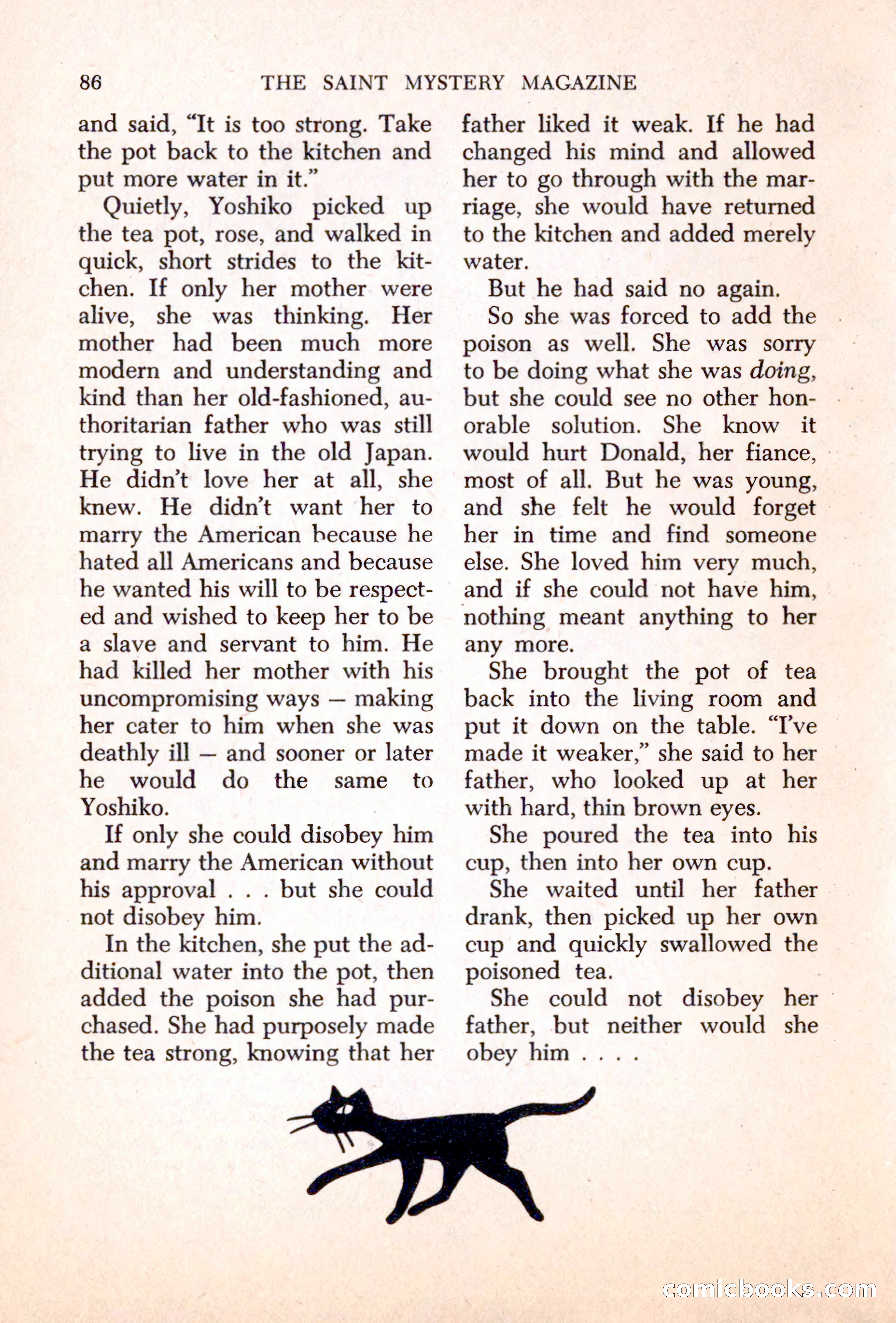 The Saint Mystery Magazine — page 88 of 132