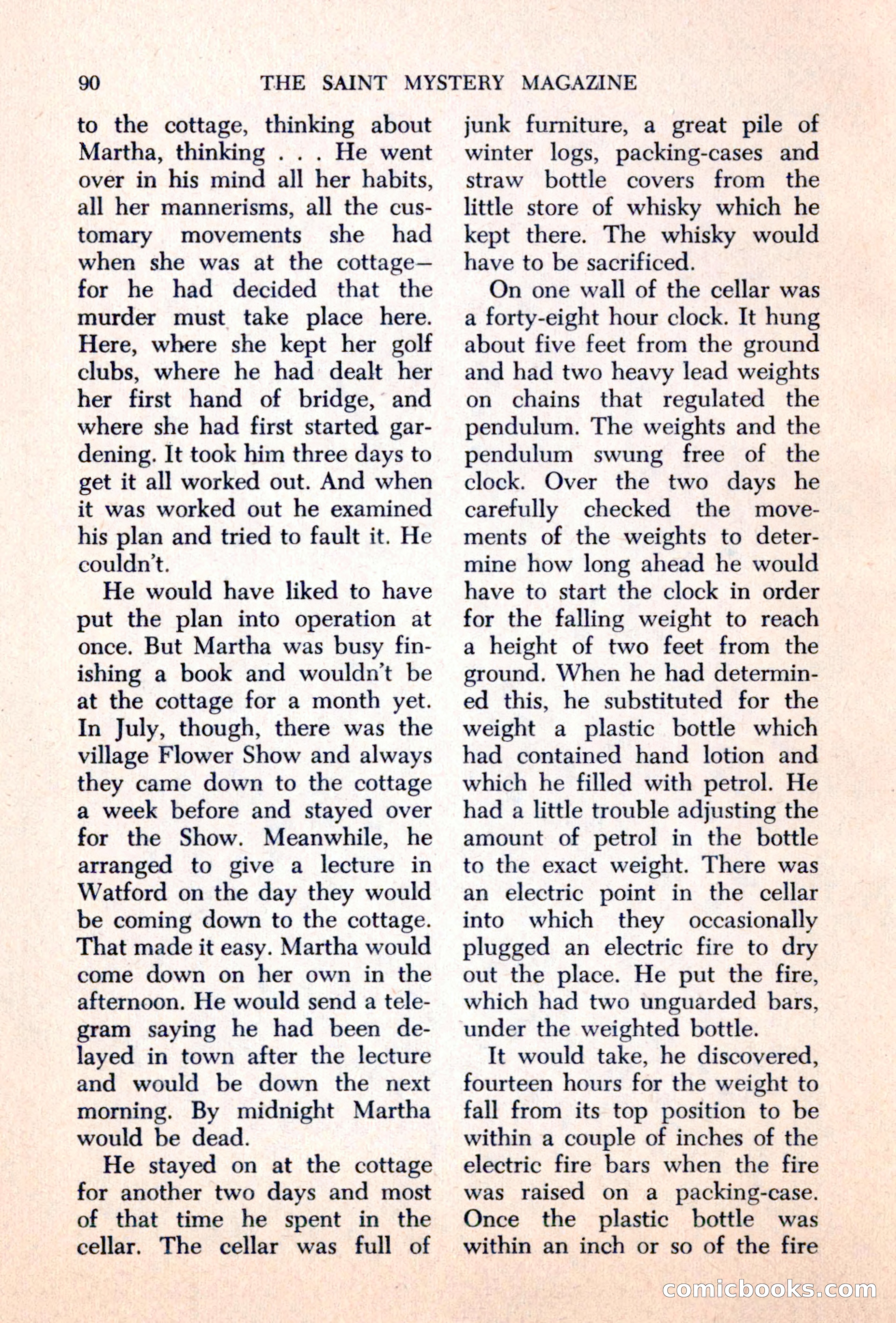 The Saint Mystery Magazine — page 92 of 132