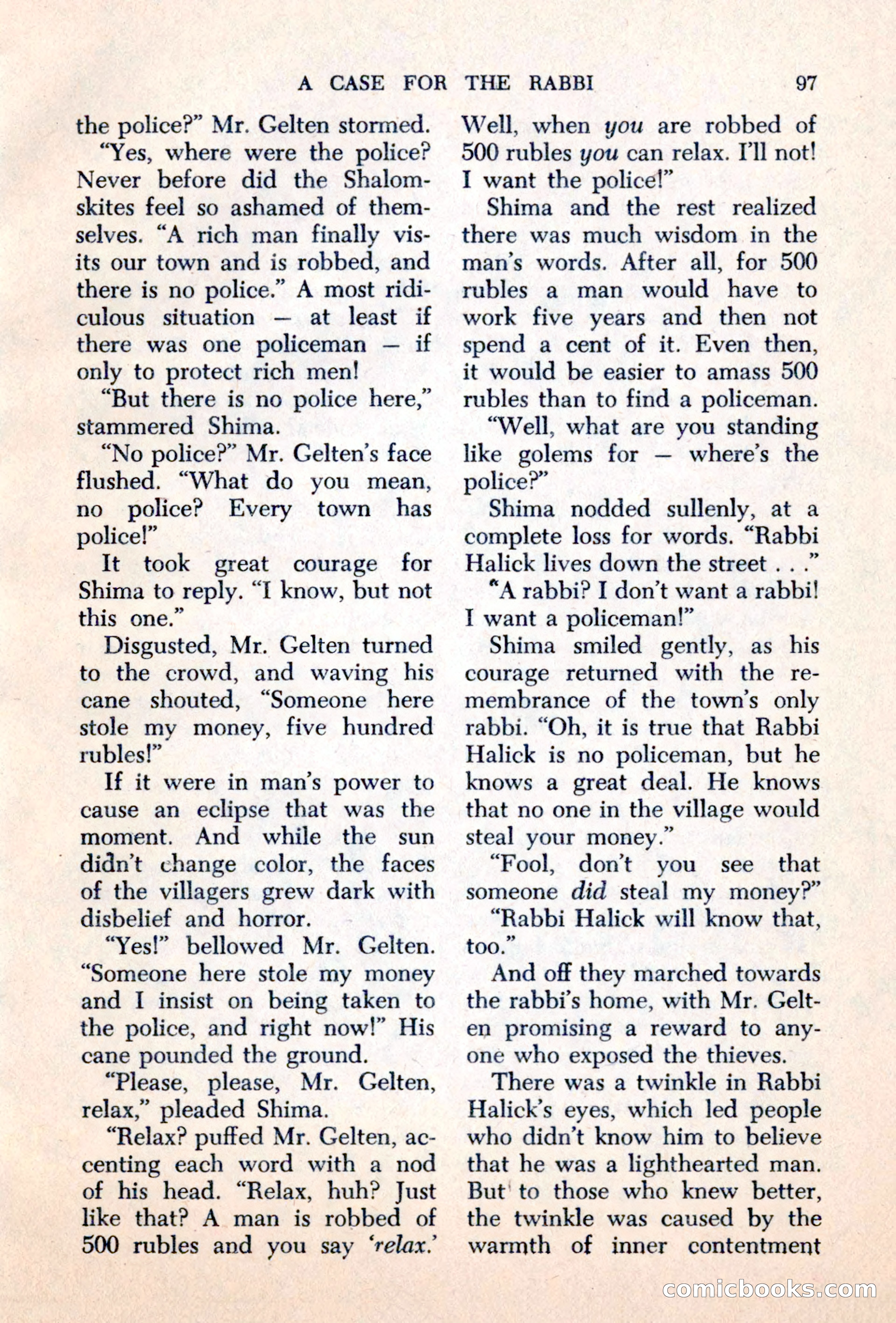 The Saint Mystery Magazine — page 99 of 132