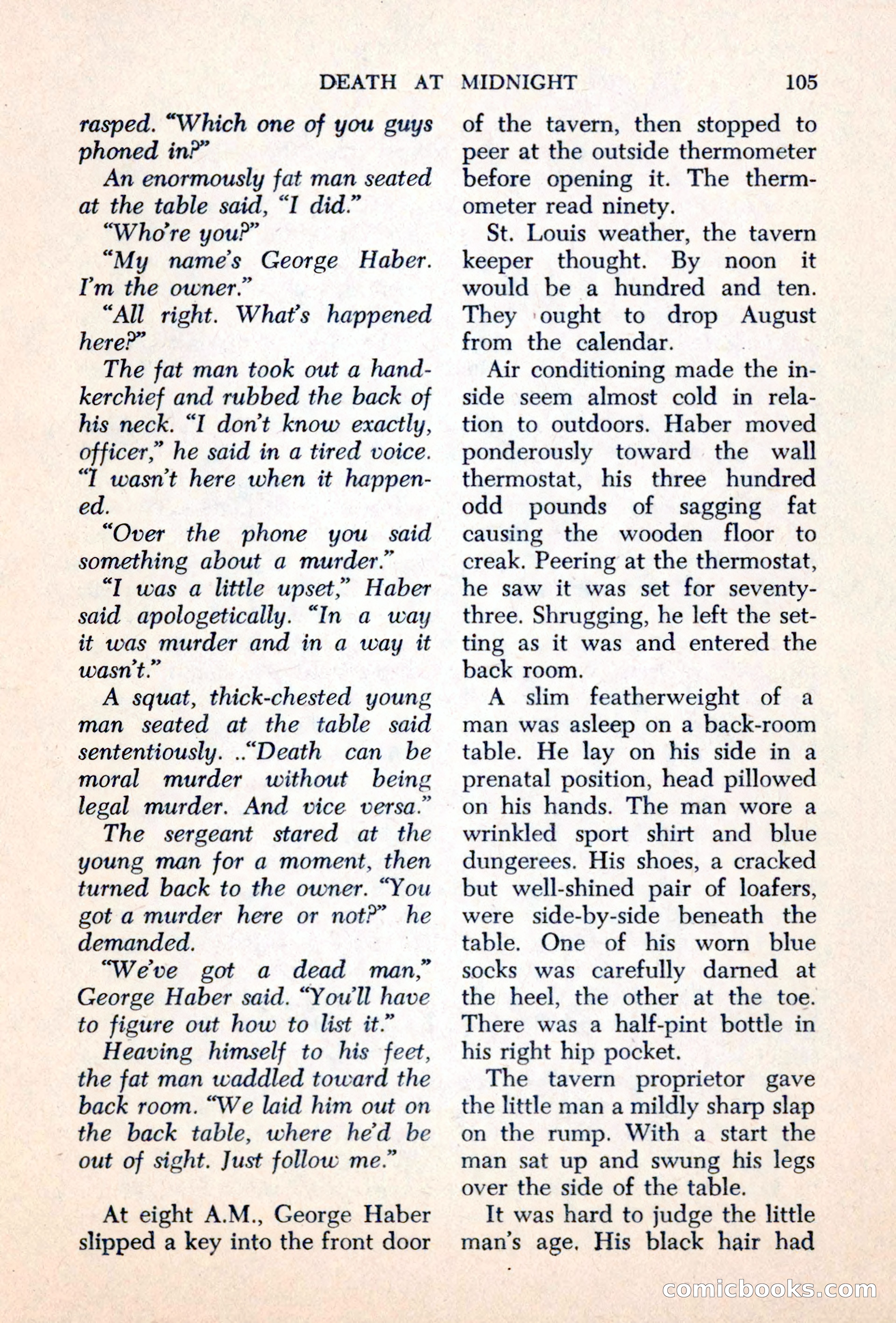 The Saint Mystery Magazine — page 107 of 132