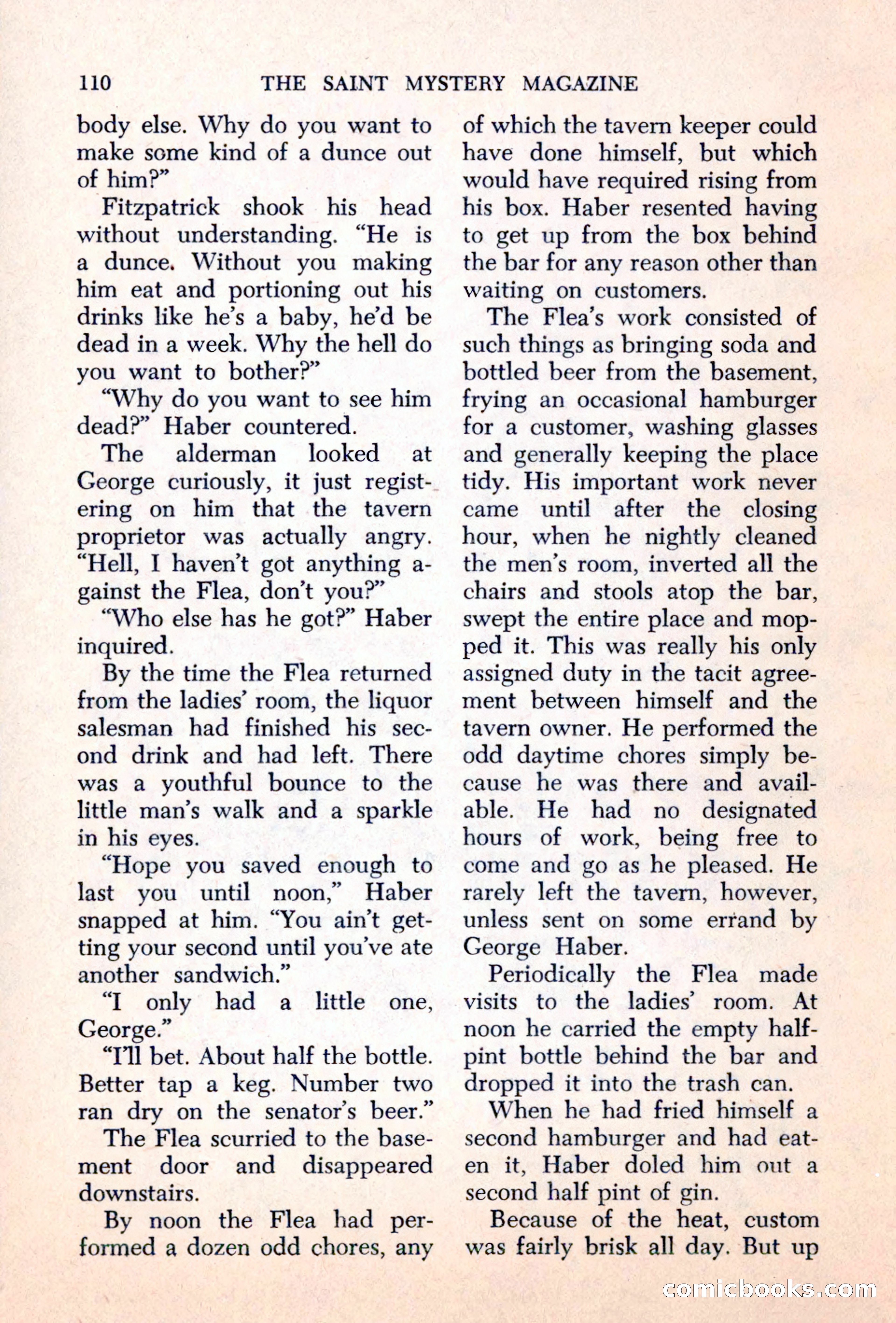 The Saint Mystery Magazine — page 112 of 132