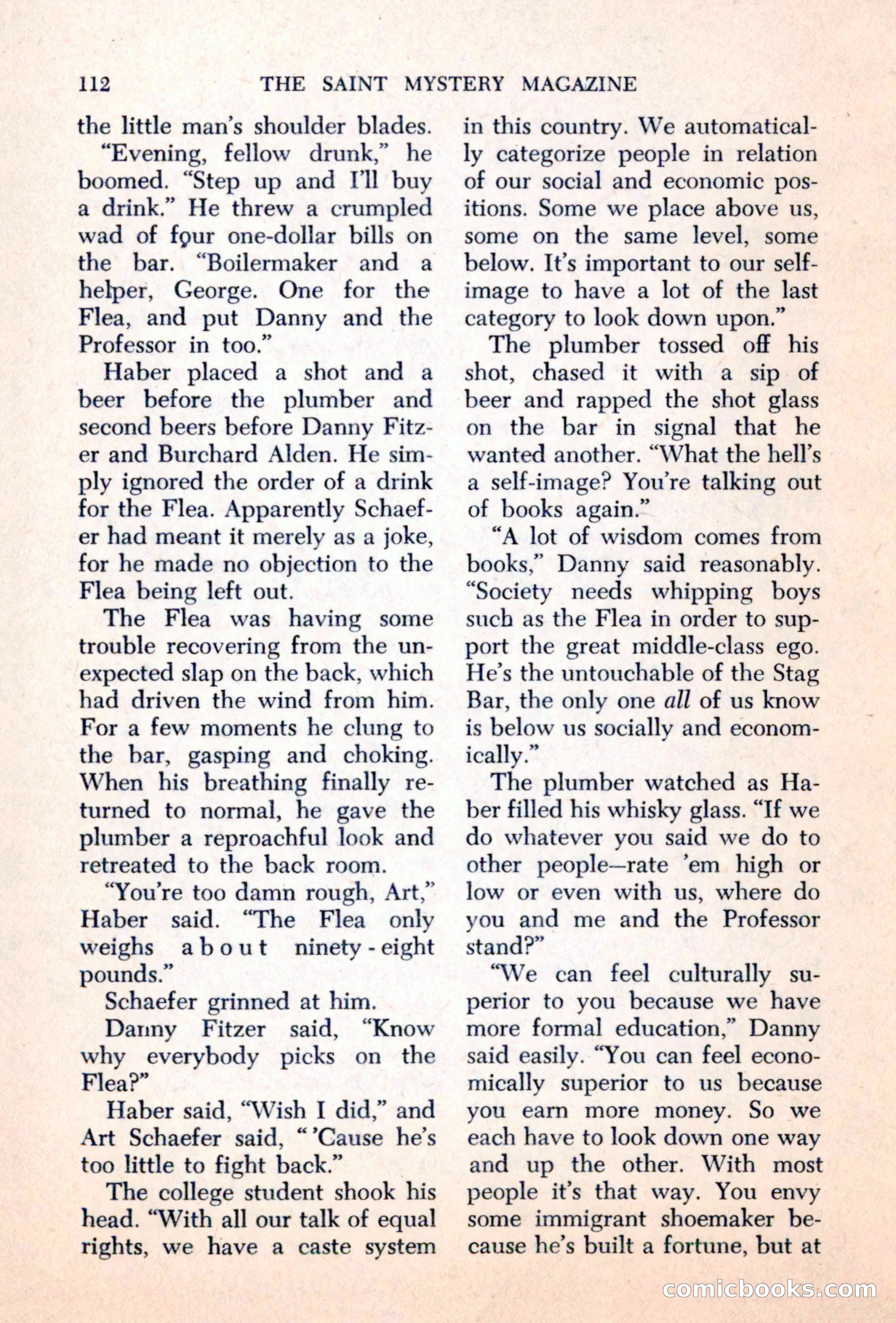 The Saint Mystery Magazine — page 114 of 132