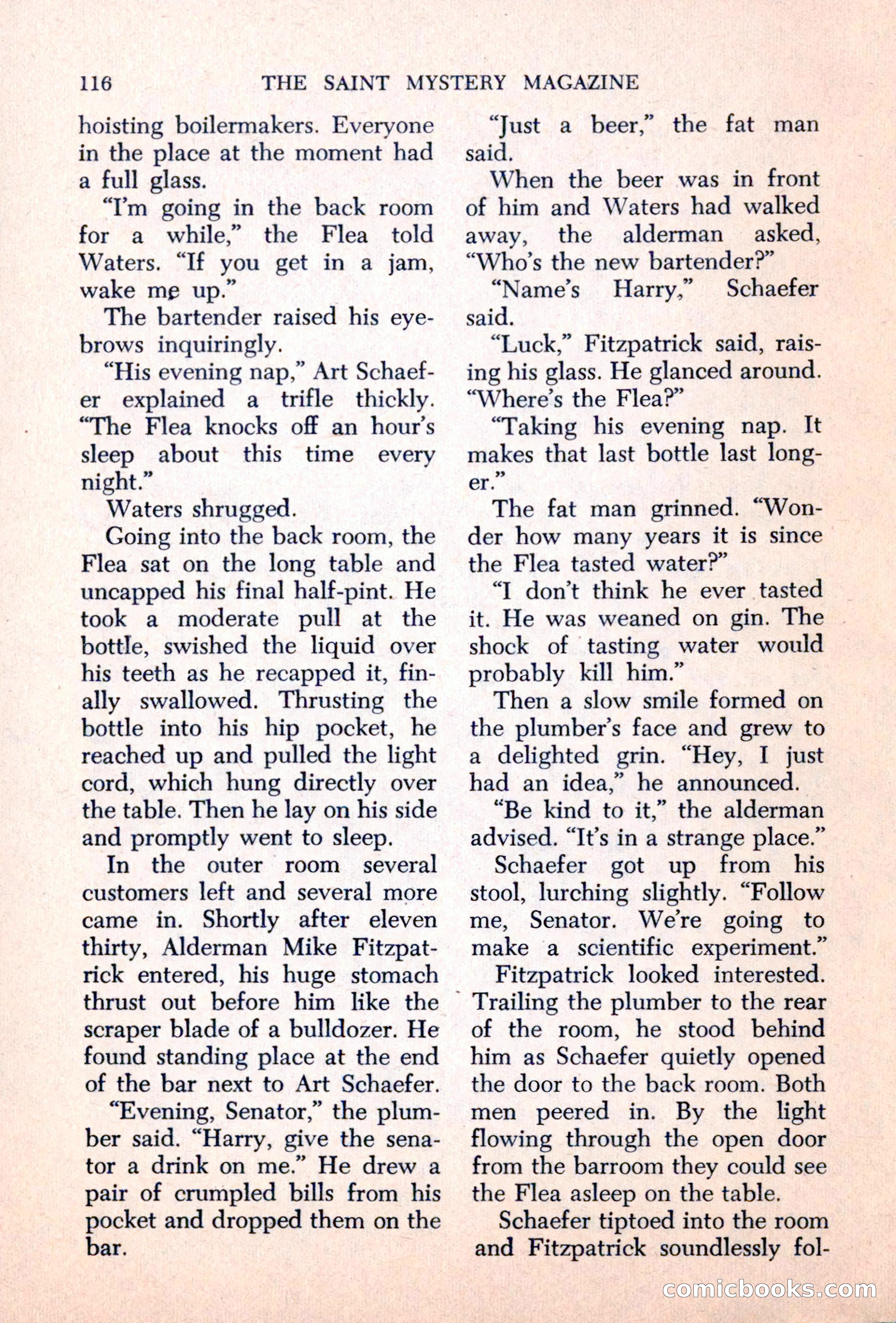 The Saint Mystery Magazine — page 118 of 132